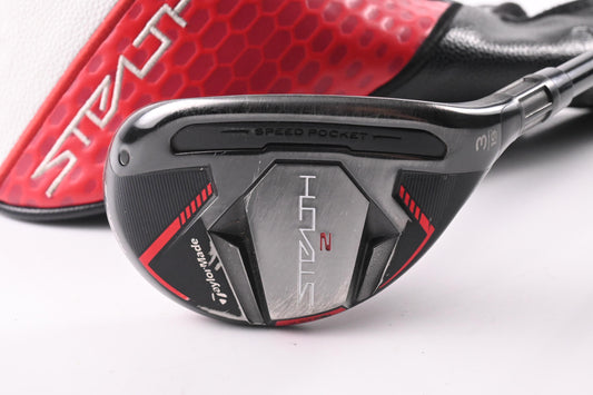 Taylormade Stealth 2 #3 Hybrid / 19 Degree / Stiff Flex Ventus TR Red 7 Shaft