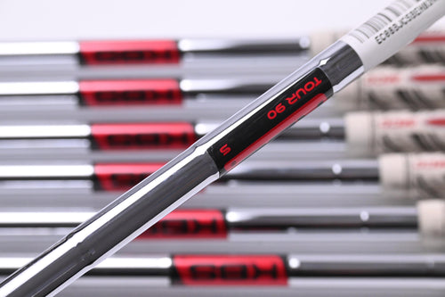 Cobra Aerojet Irons / 5-PW+GW / Stiff Flex KBS Tour 90 Shafts