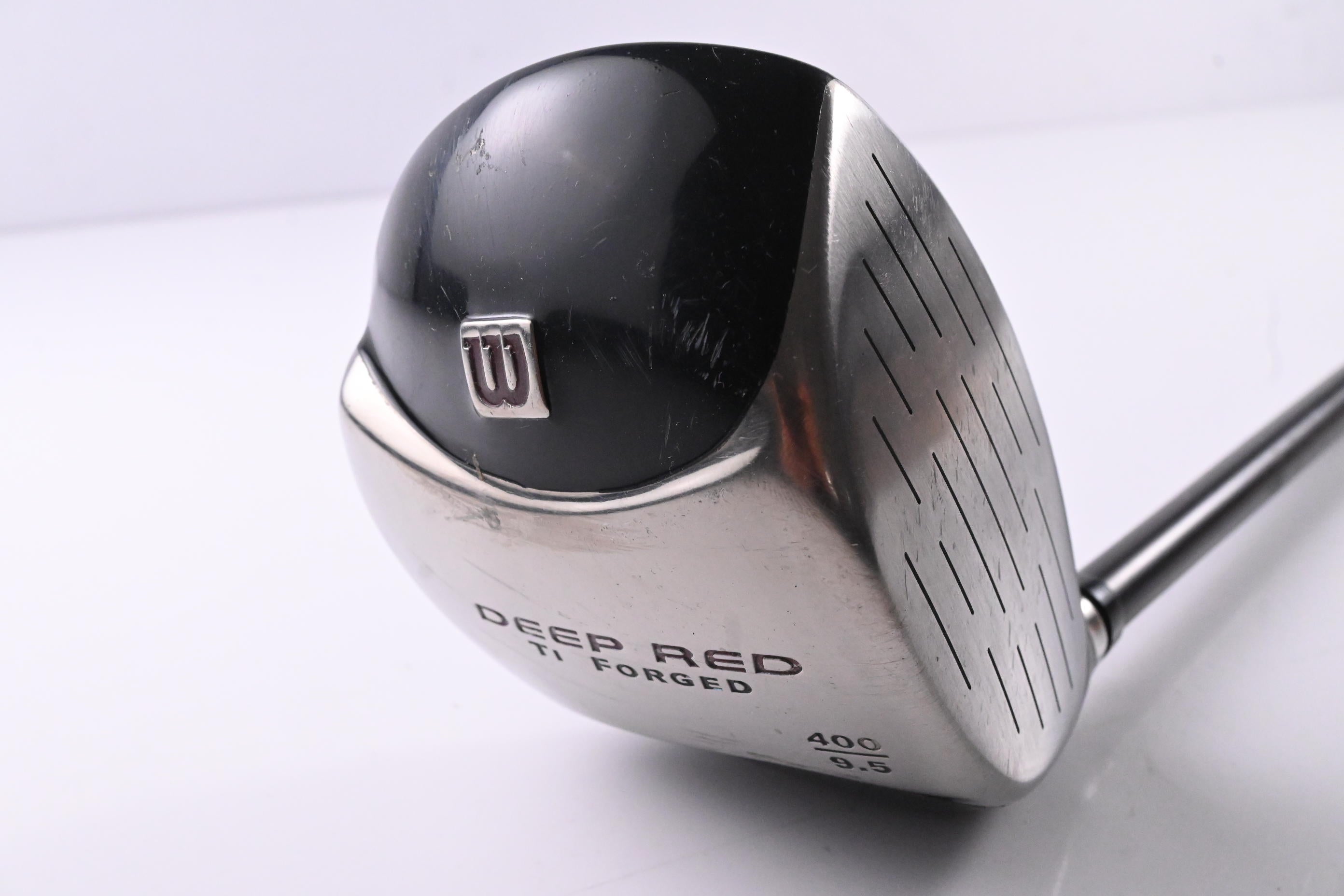 Wilson Deep Red Driver / 9.5 Degree / Stiff Flex True Temper Wilson Fat Shaft