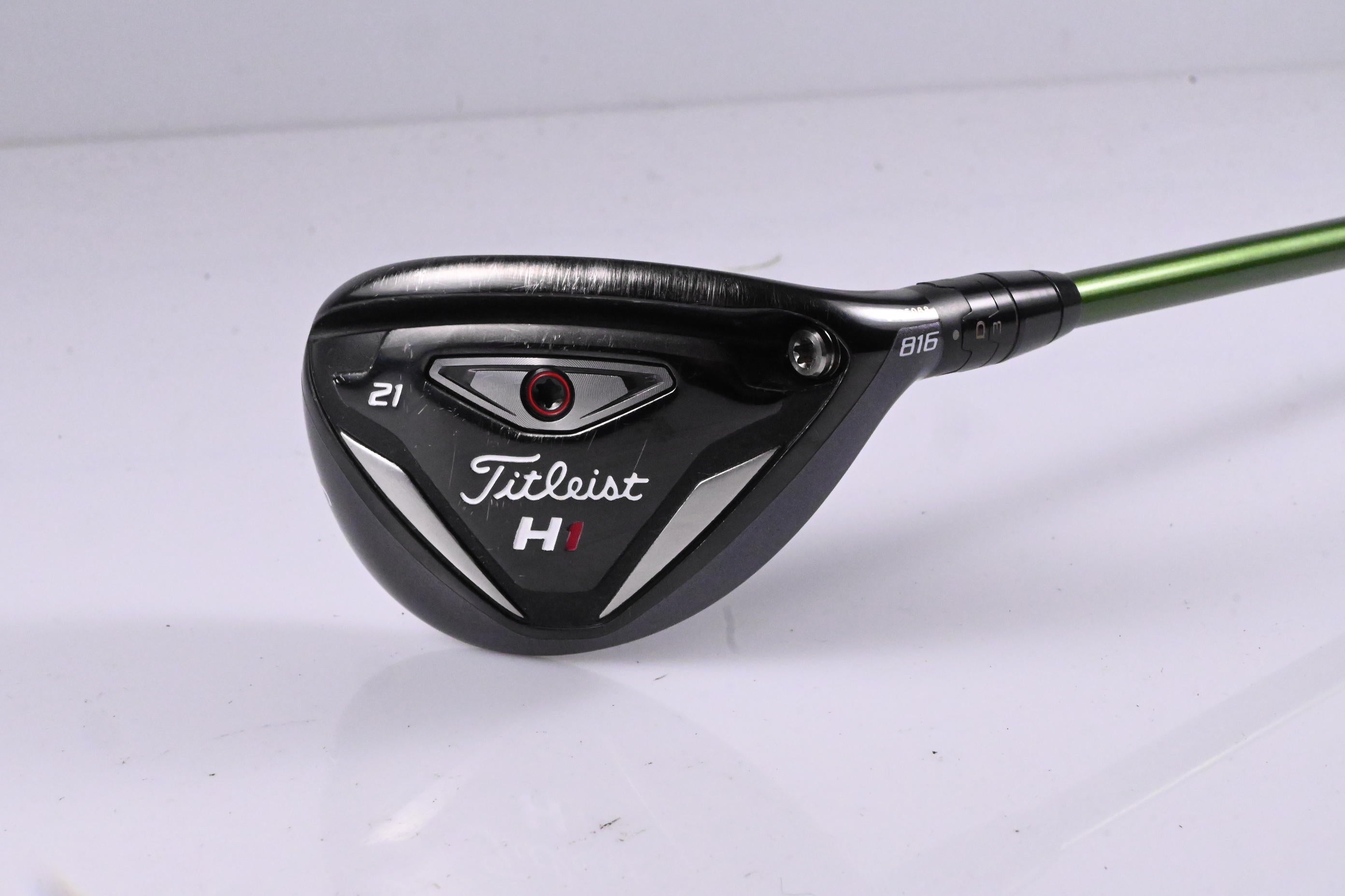 Titleist 816 H1 #3 Hybrid / 21 Degree / Regular Flex Aldila NV Green 85 Shaft