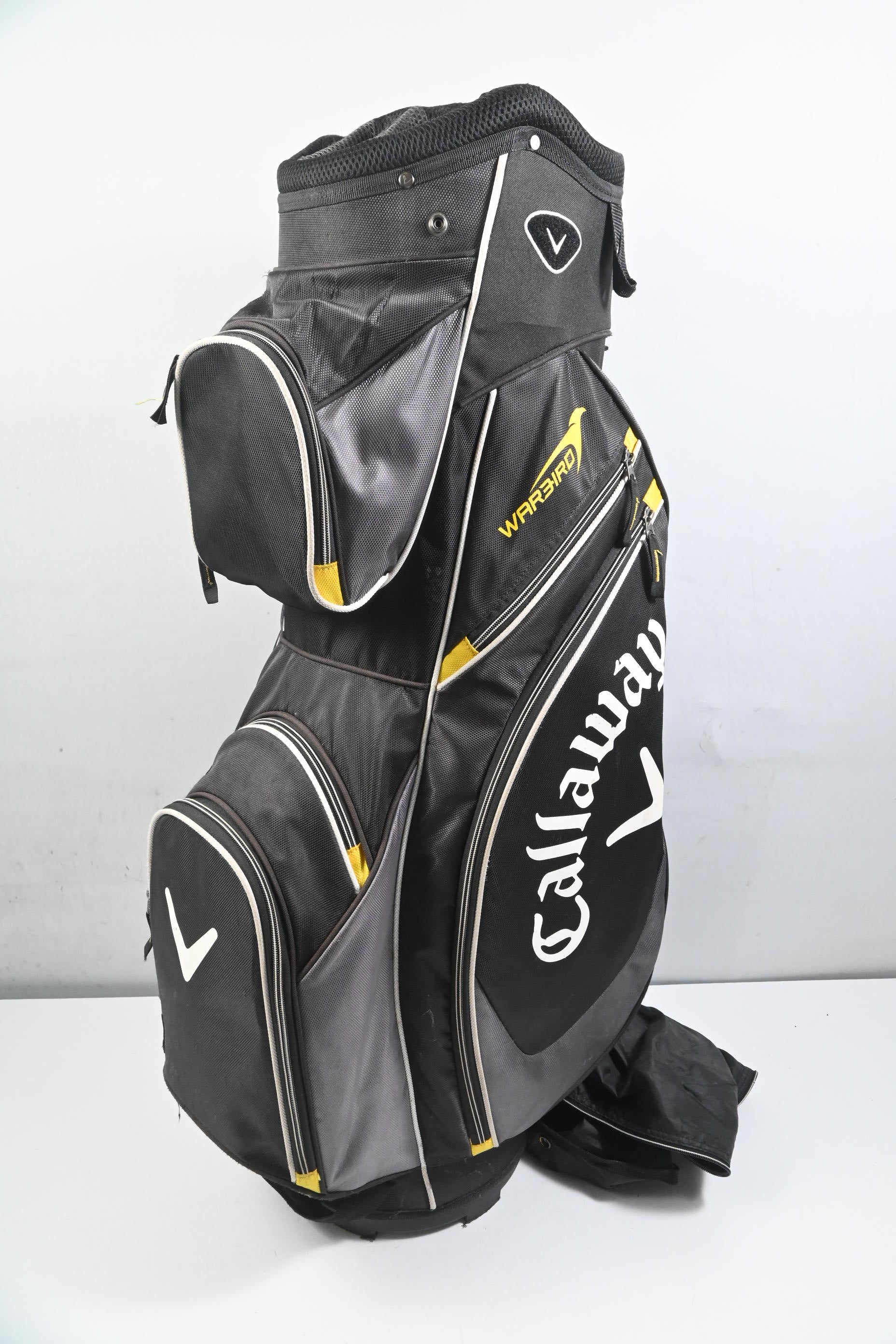 Callaway Warbird Cart Bag / 14-Way Divider / Black, Grey