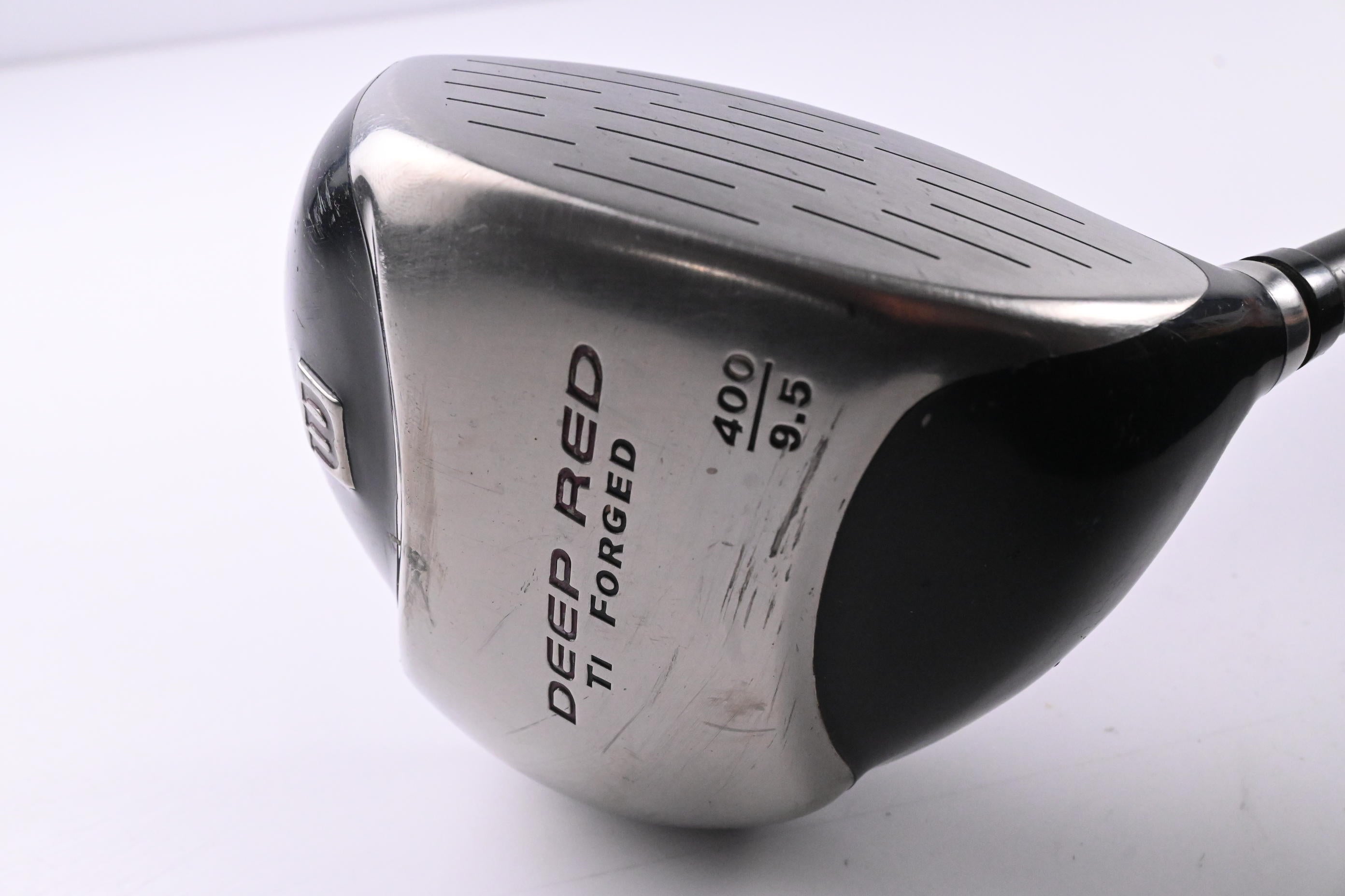Wilson Deep Red Driver / 9.5 Degree / Stiff Flex True Temper Wilson Fat Shaft
