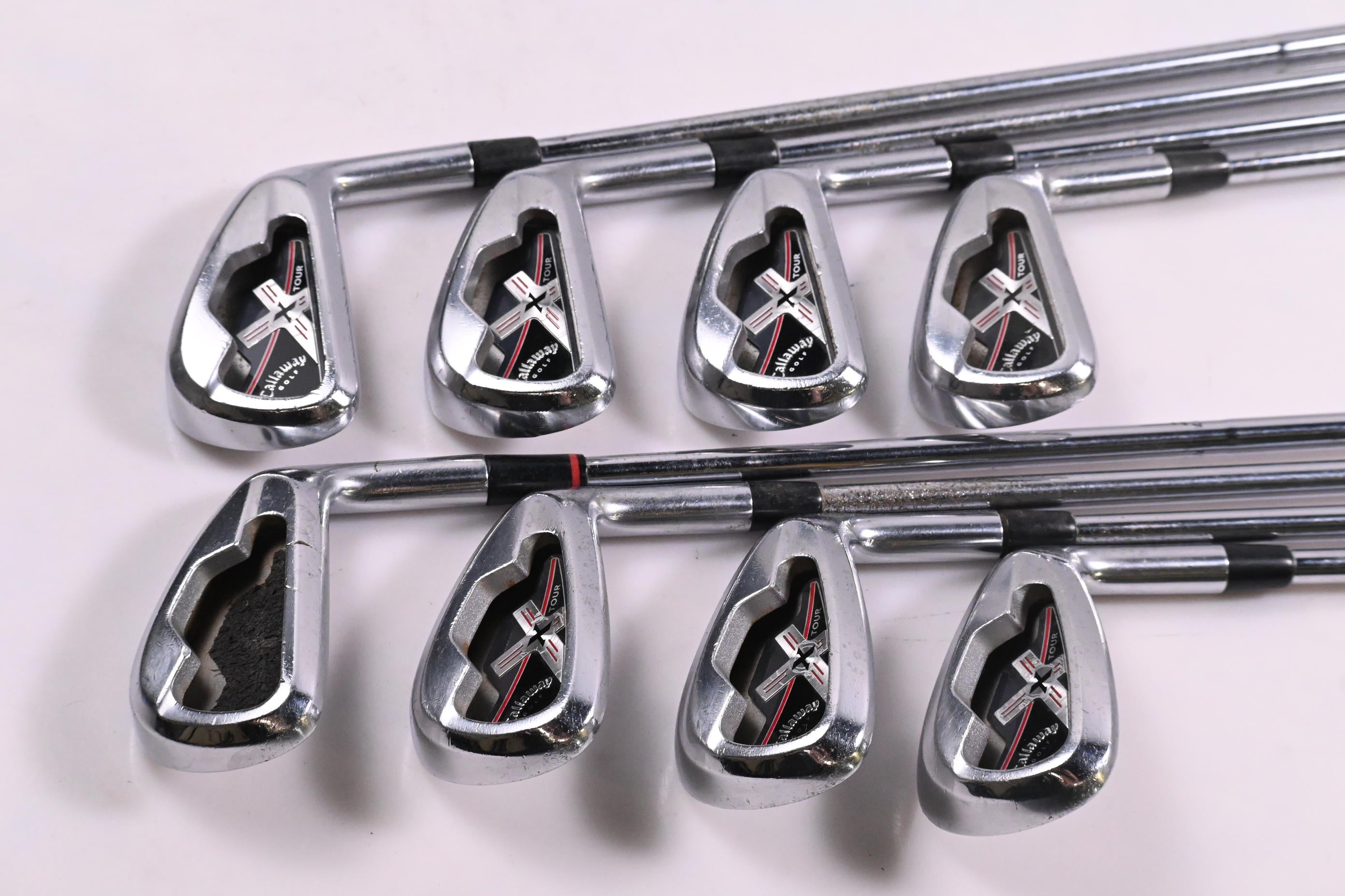 Callaway X-Tour Irons / 3-PW / Regular Flex Dynamic Gold R300 Shafts