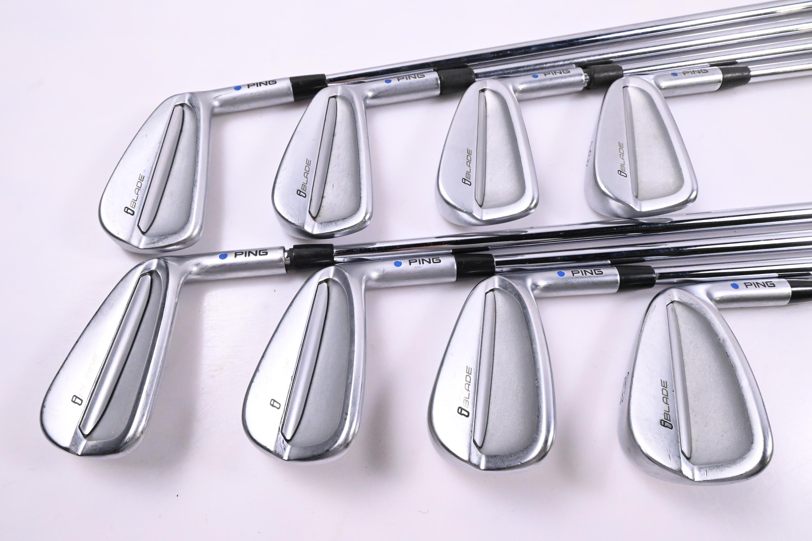 Ping iBlade Irons / 3-PW / Blue Dot / X-Flex Project X Shafts