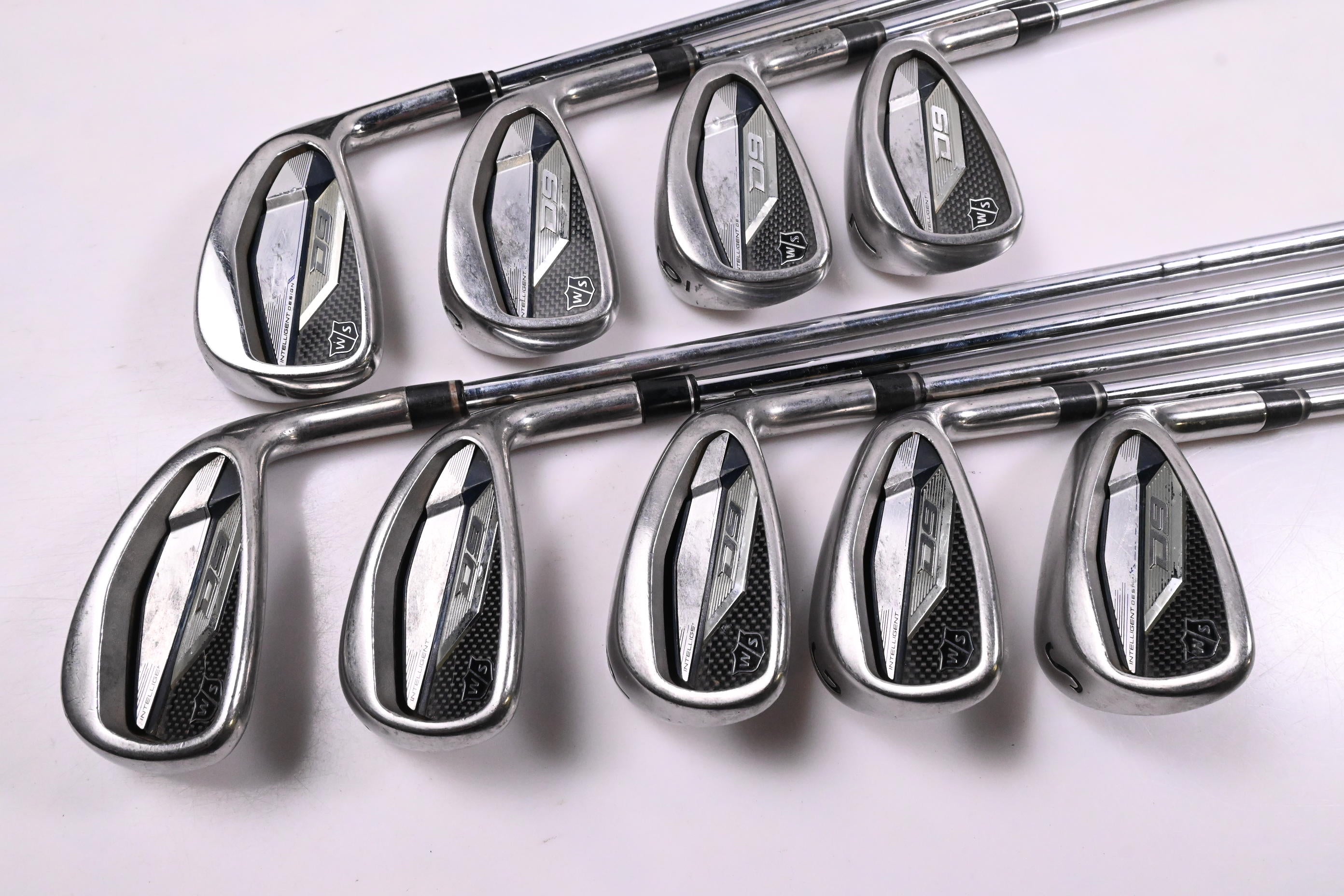 Wilson D9 Irons / 4-PW+GW+SW / UniFlex KBS MAX UltraLite Shafts