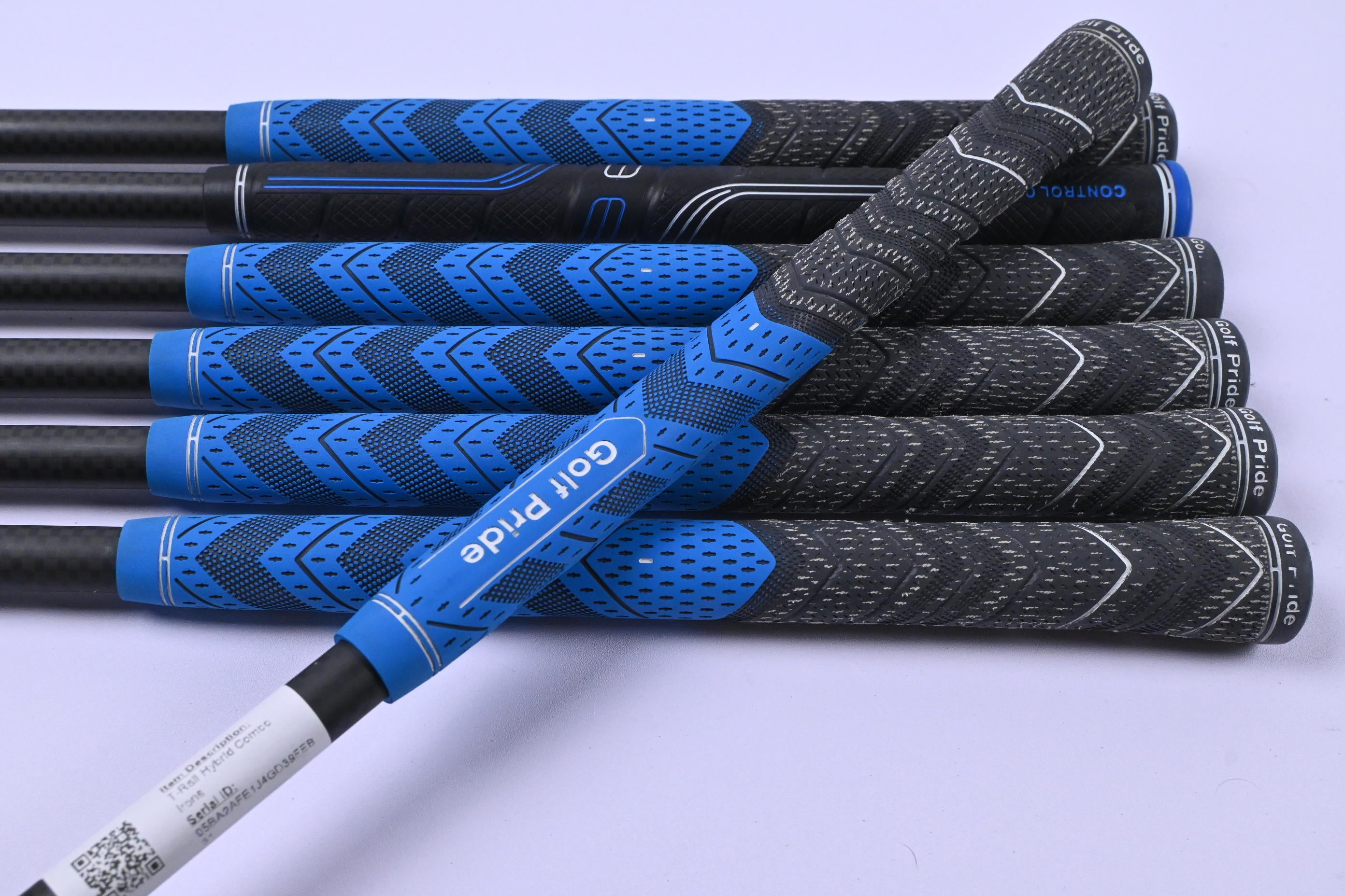 Cobra T-Rail Hybrid Combo Irons / 5-PW+SW / Regular Flex Ultralite 50 Shafts