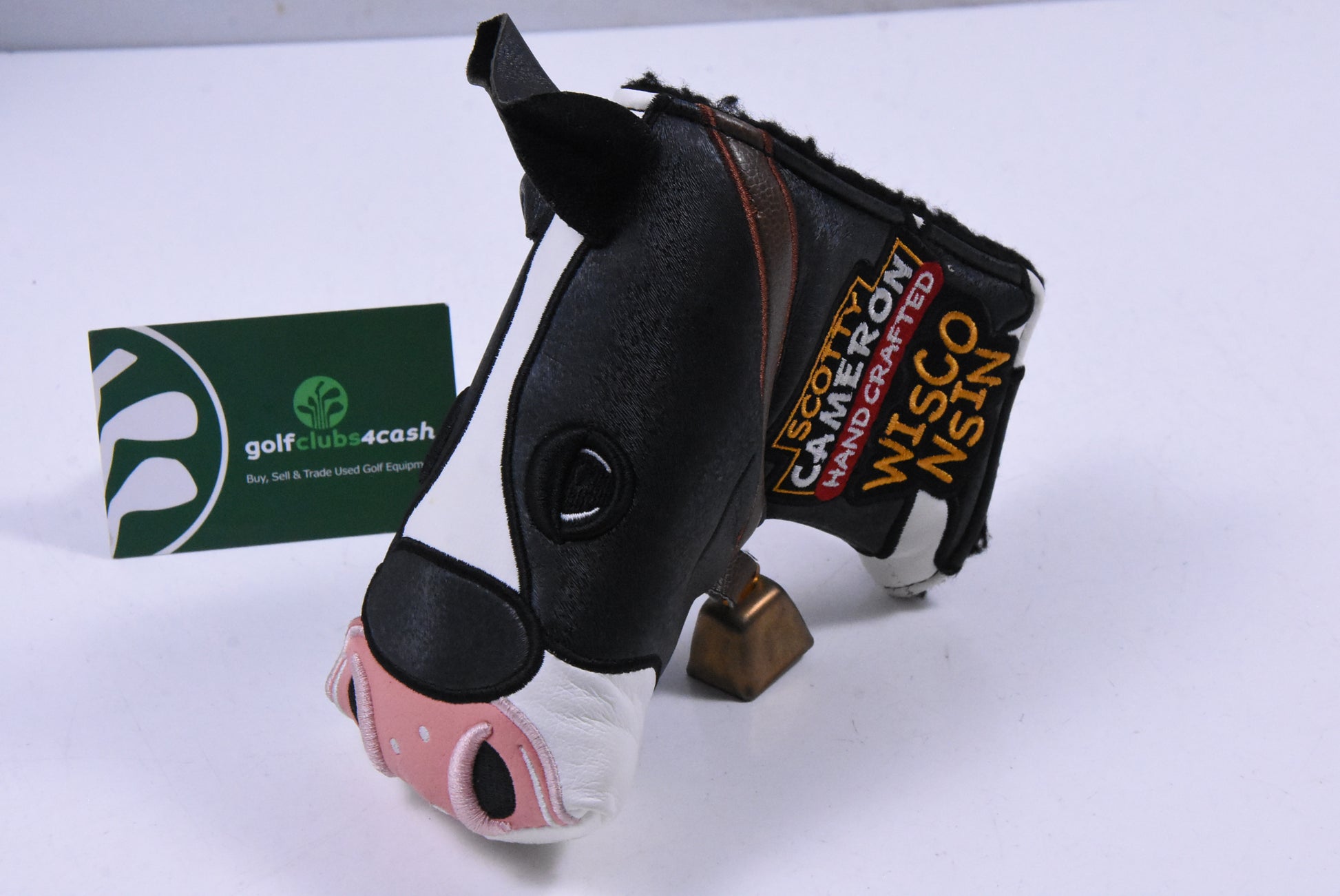 Scotty Cameron 2017 Cowcover Fine Milked Pudders Putter Cover / Mid-Mallet