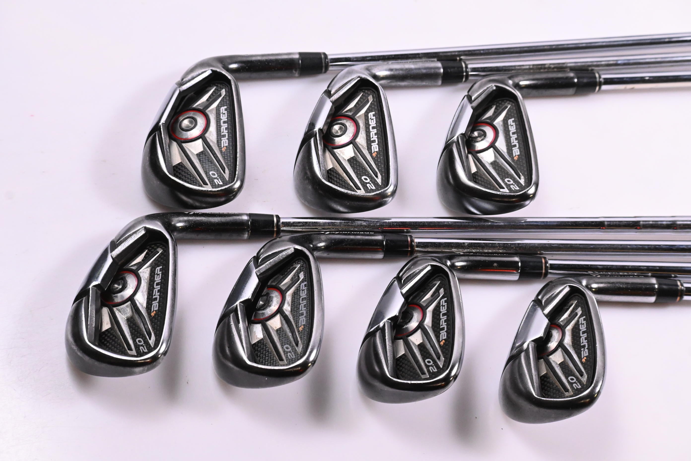 Taylormade Burner 2.0 Irons / 4-PW / Stiff Flex Taylormade 85 Shafts