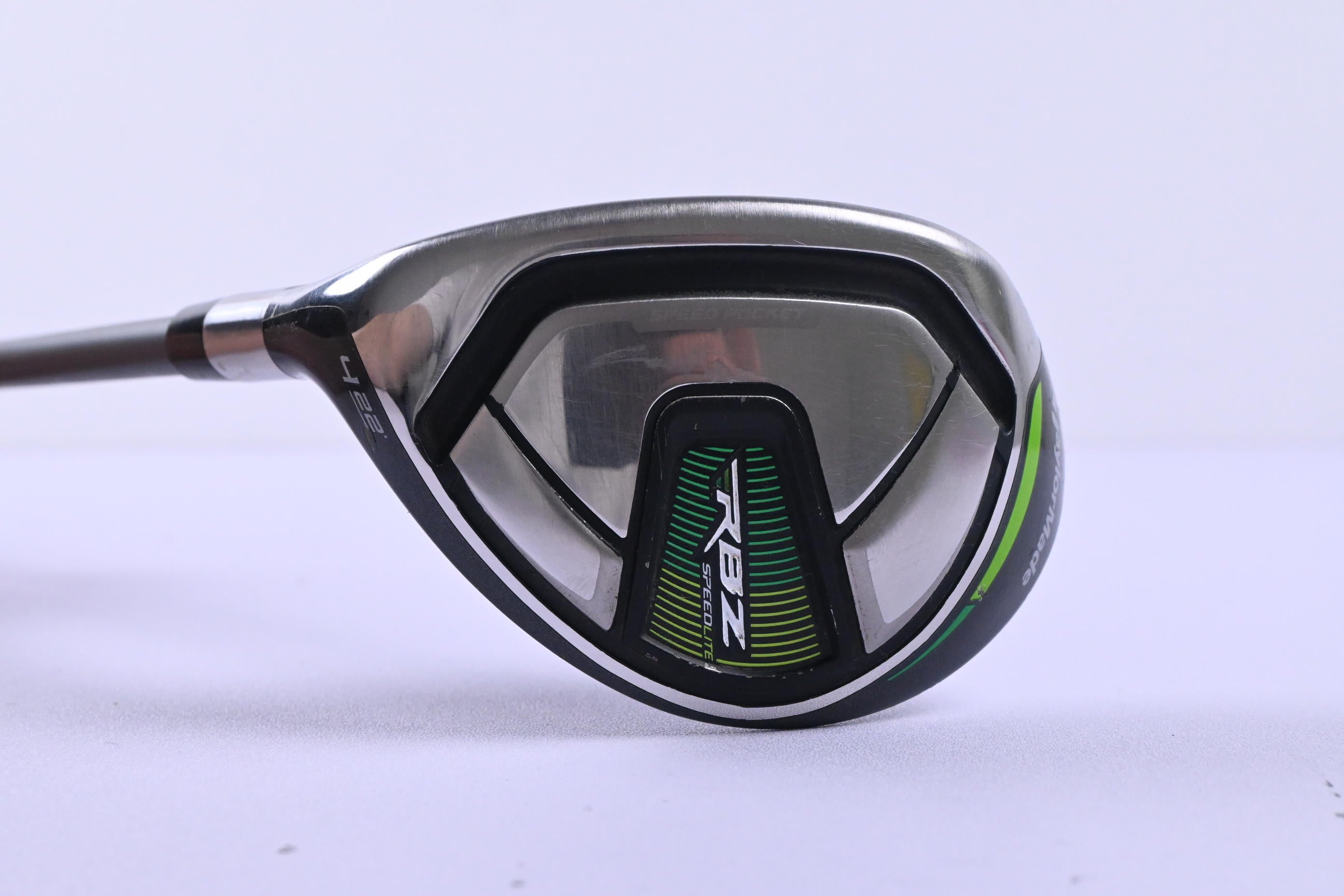 Left Hand Taylormade RBZ #4 Hybrid / 22 Degree / Regular Flex Taylormade RBZ 65
