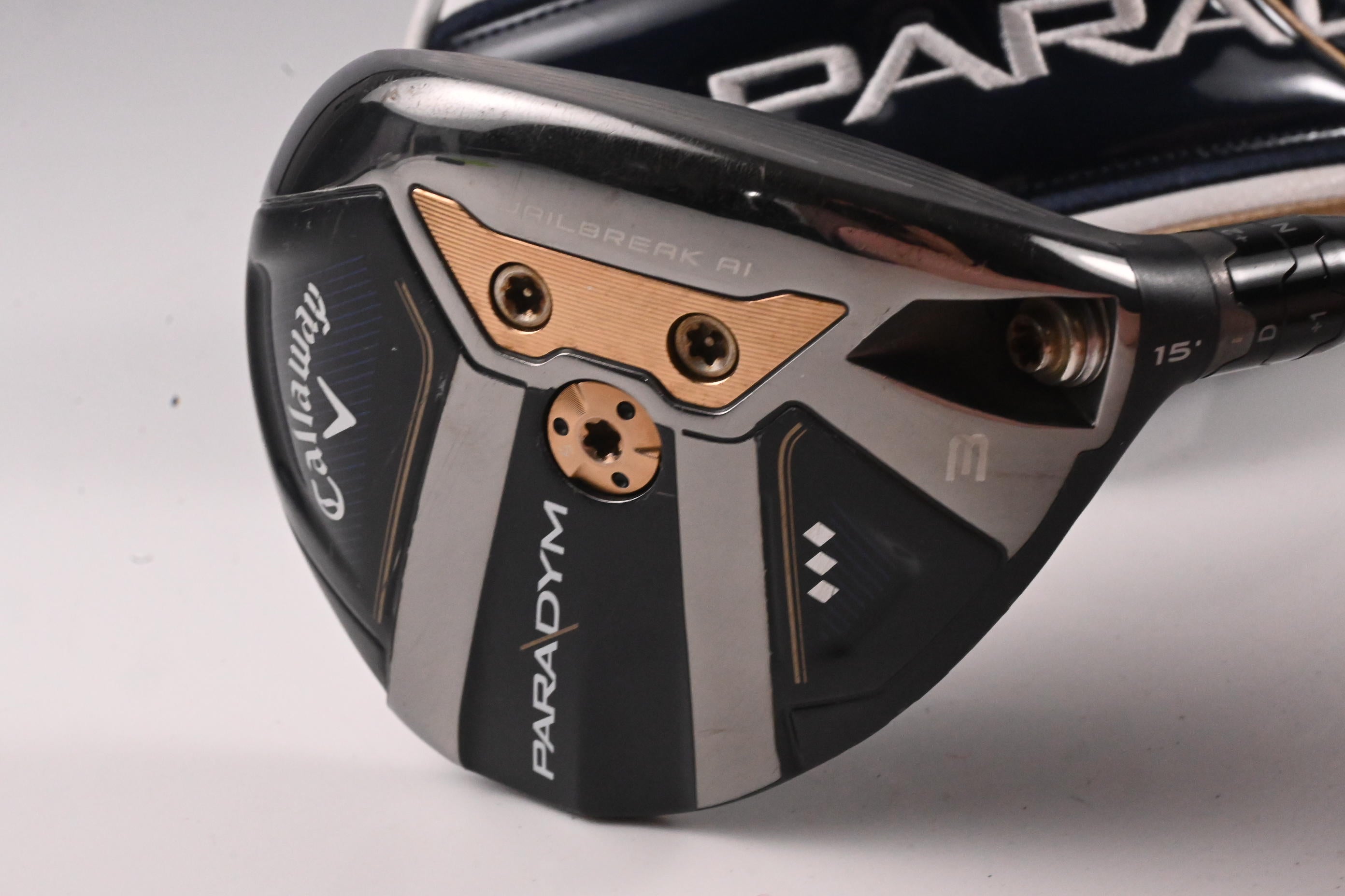 Callaway Paradym Triple Diamond #3 Wood / 15 Degree / Stiff Flex HZRDUS Black 70