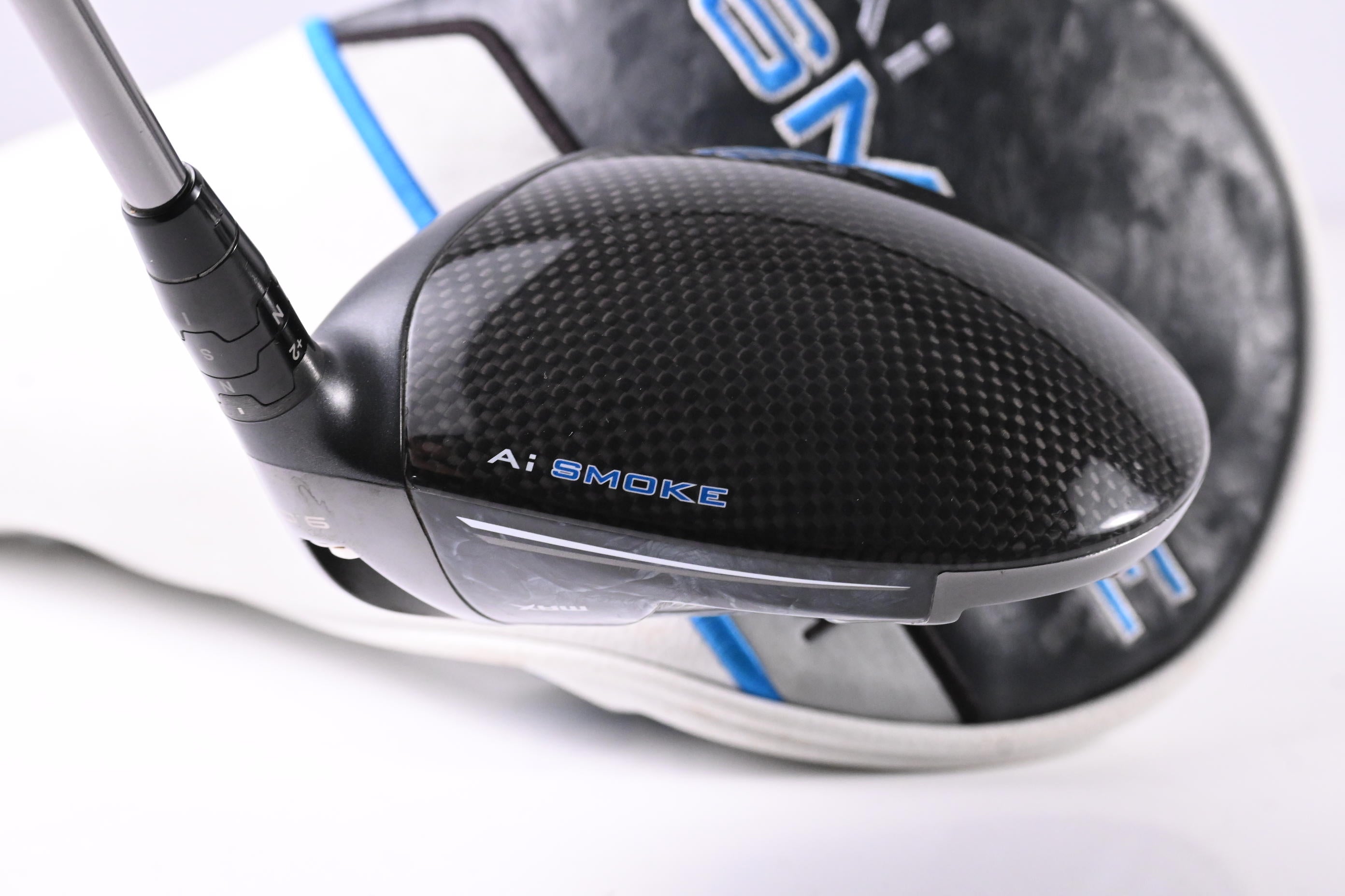 Callaway Paradym Ai Smoke Max Driver / 9 Degree / Stiff Flex Helium Nanocore 6