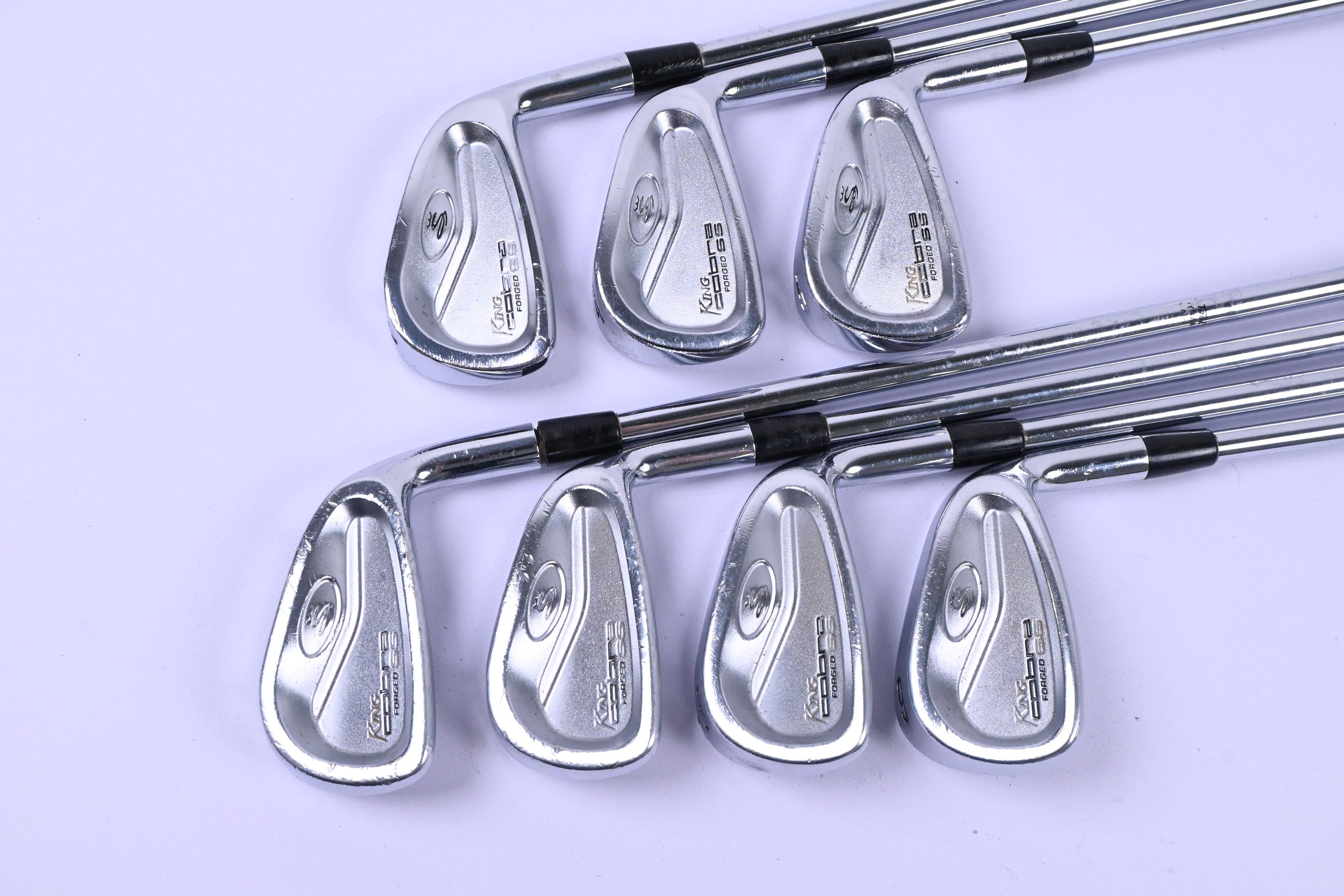Cobra SS Forged Irons / 3-9i / Stiff Flex Dynamic Gold S300 Shafts