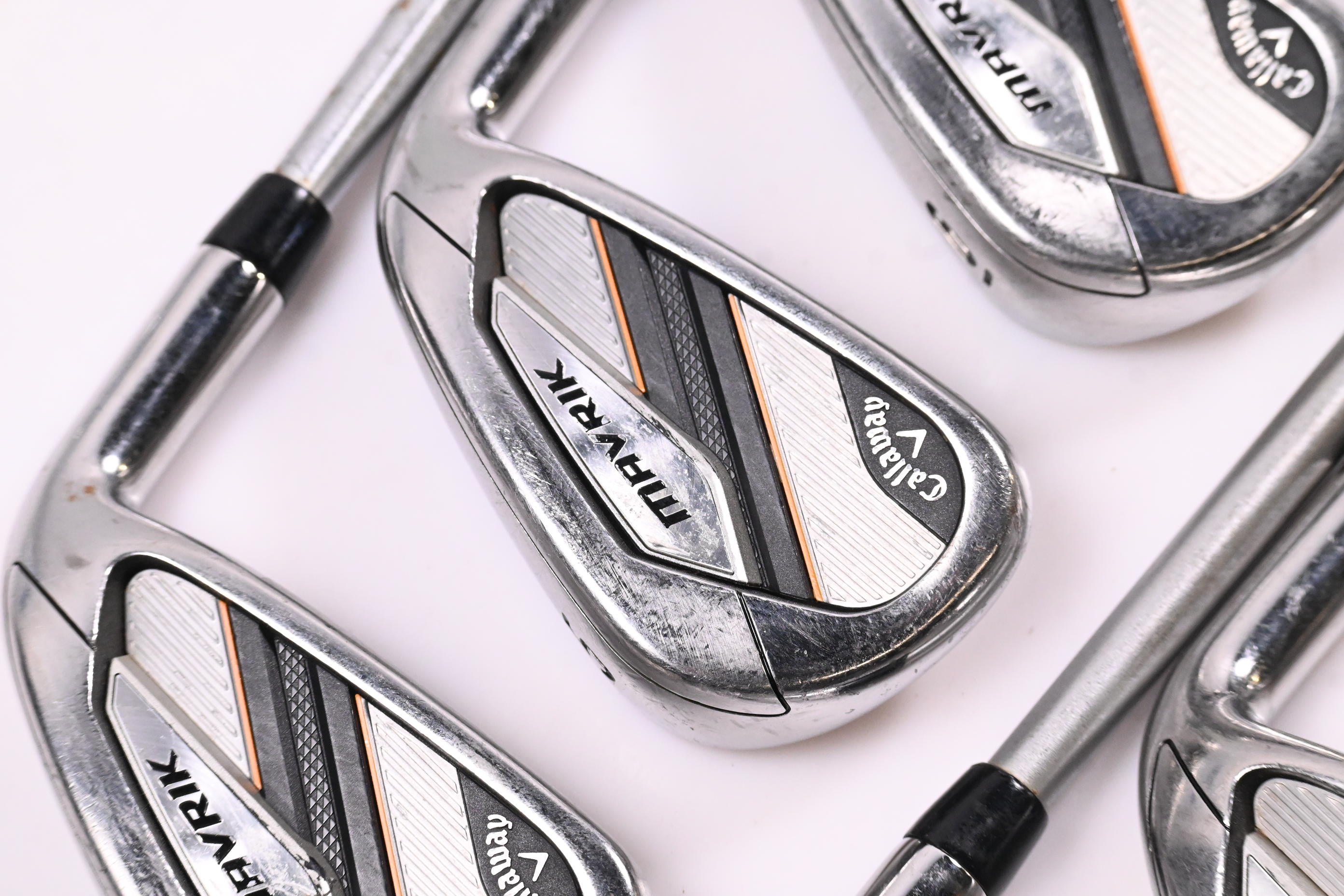 Callaway Mavrik Irons / 4-PW+AW+GW+SW / Stiff Flex KBS Tour C-Taper Lite 110