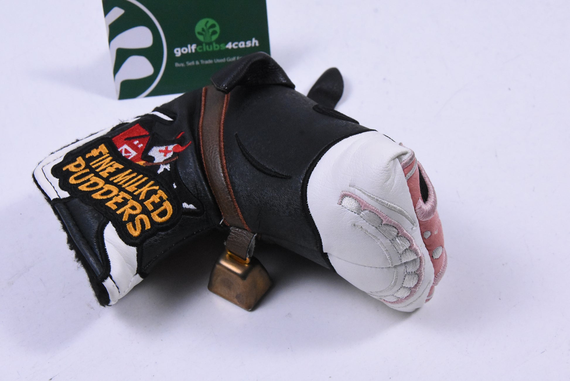 Scotty Cameron 2017 Cowcover Fine Milked Pudders Putter Cover / Mid-Mallet