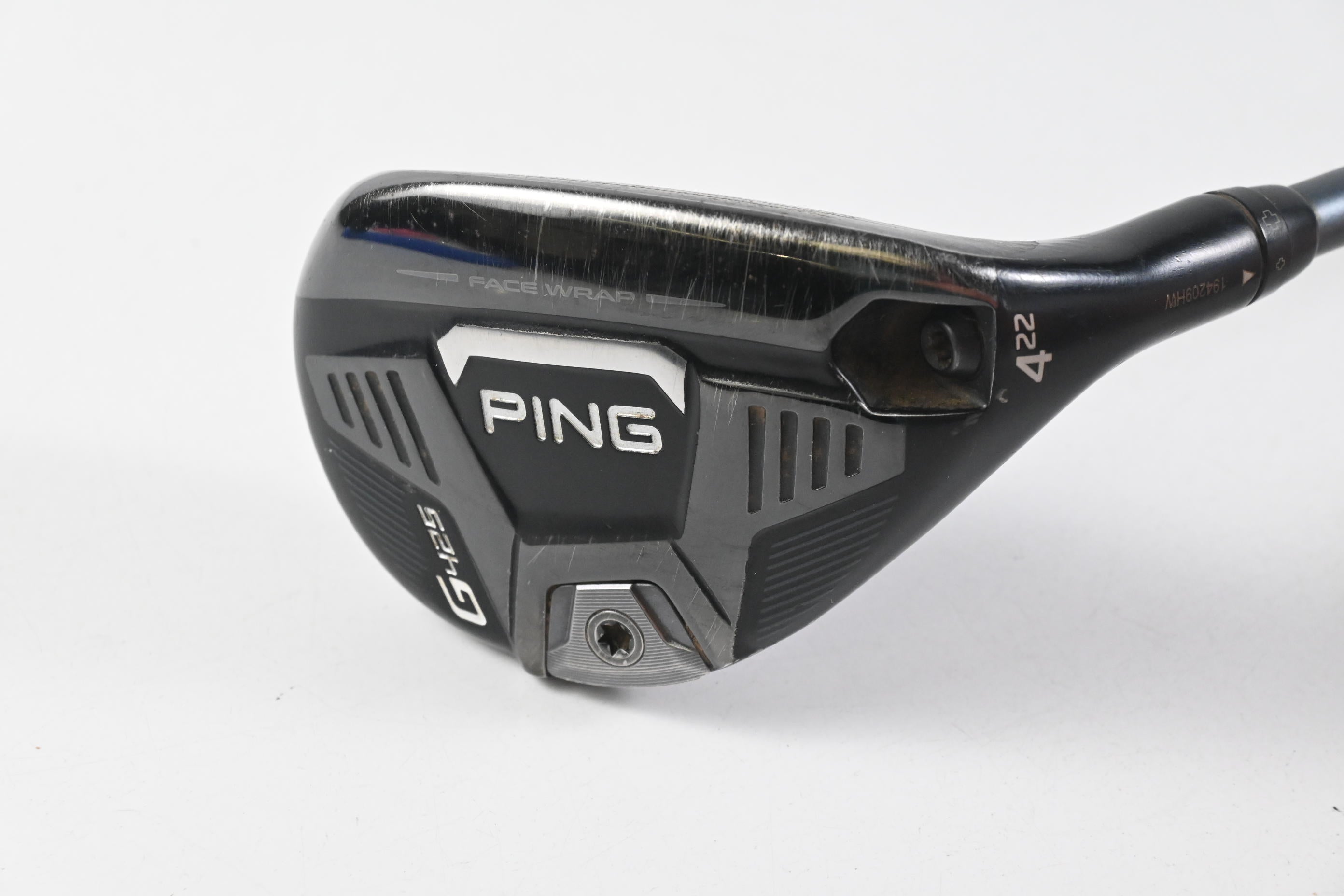 Ping G425 #4 Hybrid / 22 Degree / Stiff Flex Ping Alta CB Slate 70 Shaft