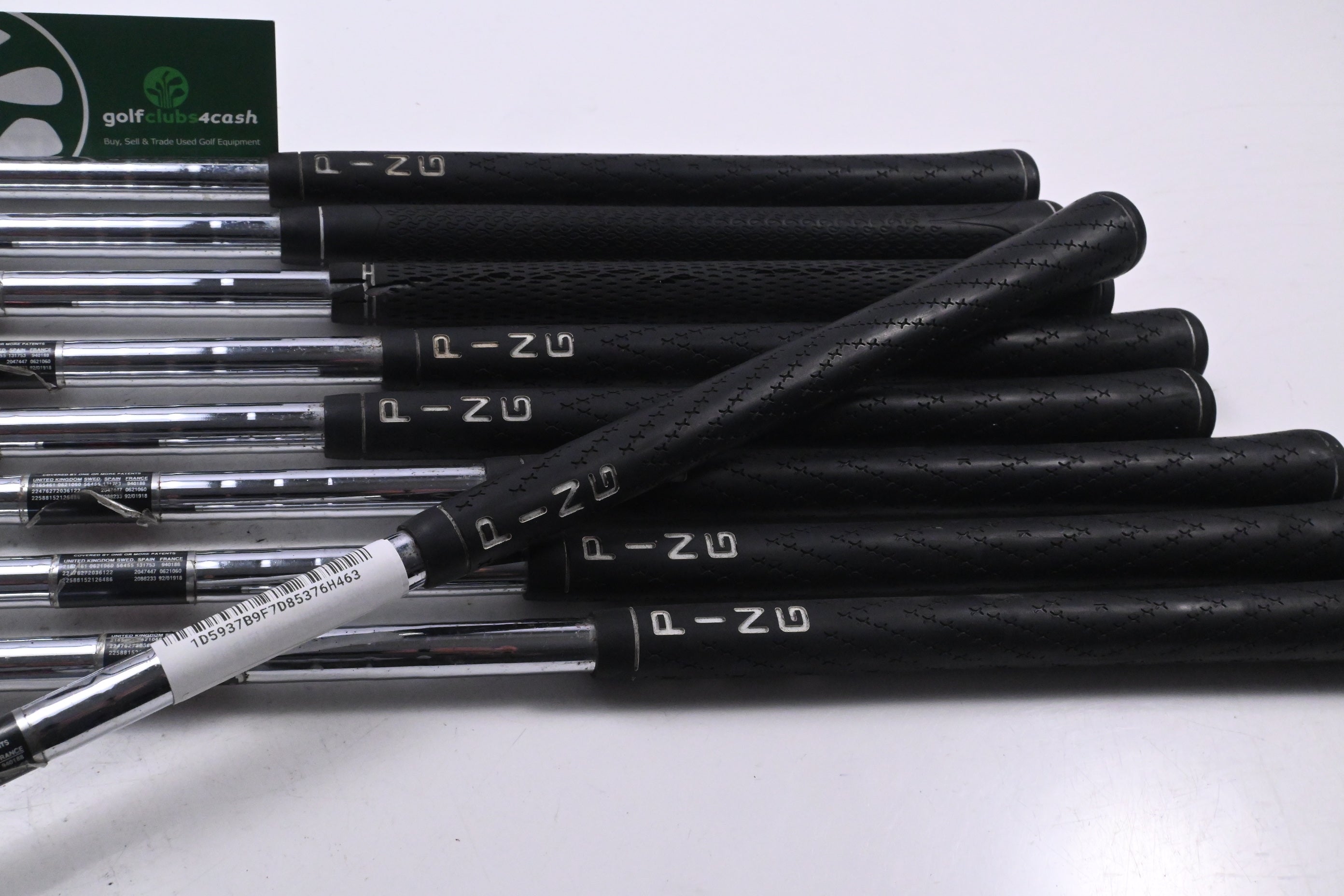 Ping ISI BeCu Irons / 3-PW+SW / Black Dot / Stiff Flex Cushin JZ Red