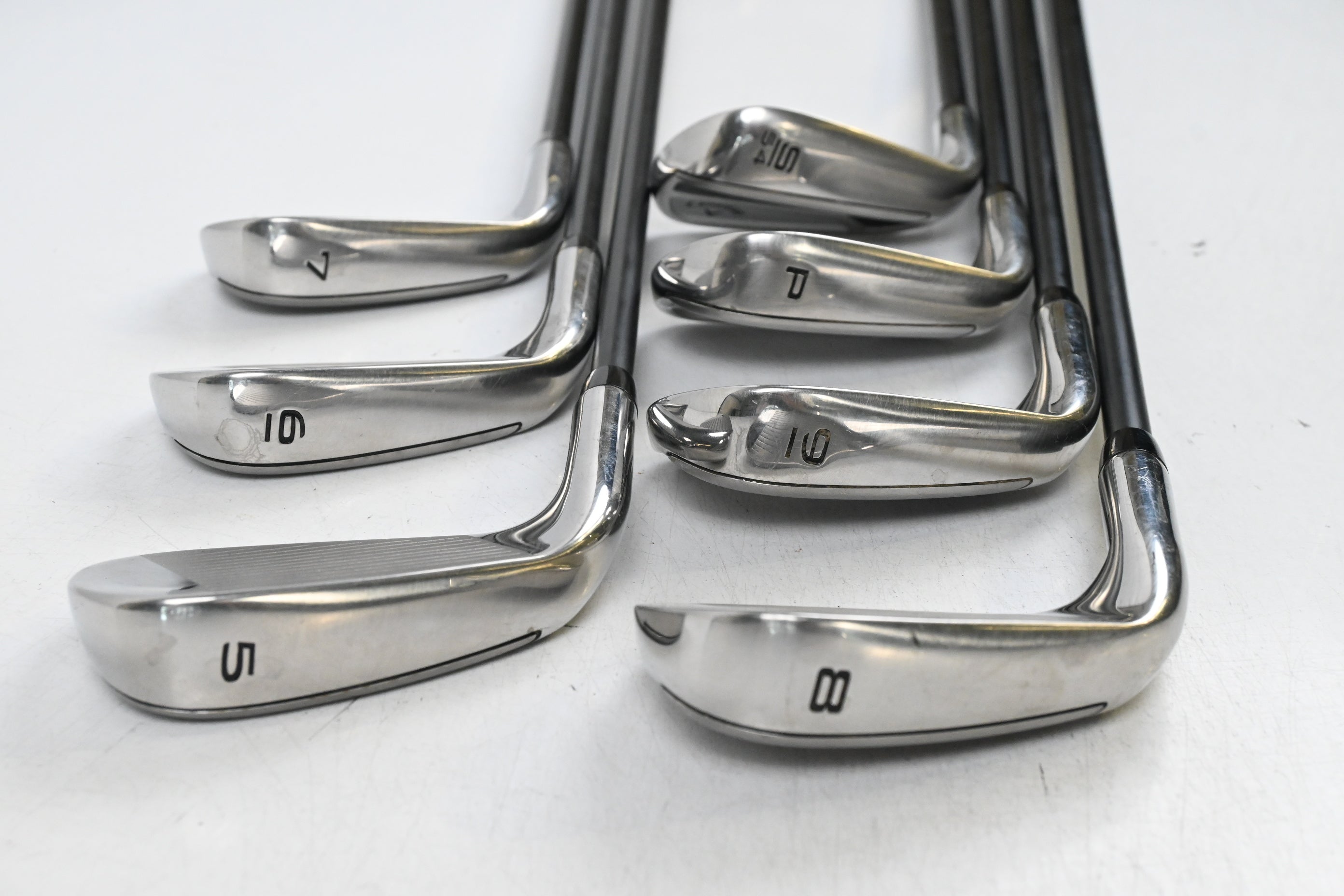 Callaway Paradym Ai Smoke Irons / 5-PW+SW / Senior Flex Cypher Fifty Shafts