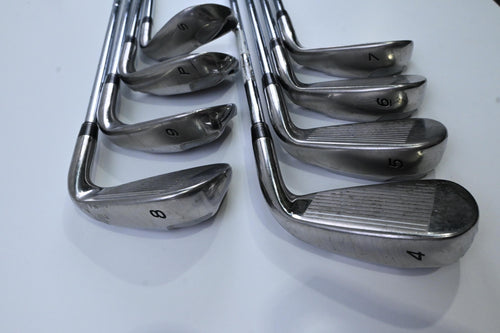 Left Hand Taylormade Burner Plus Irons / 4-PW+SW / Regular Flex Burner 85 Shafts