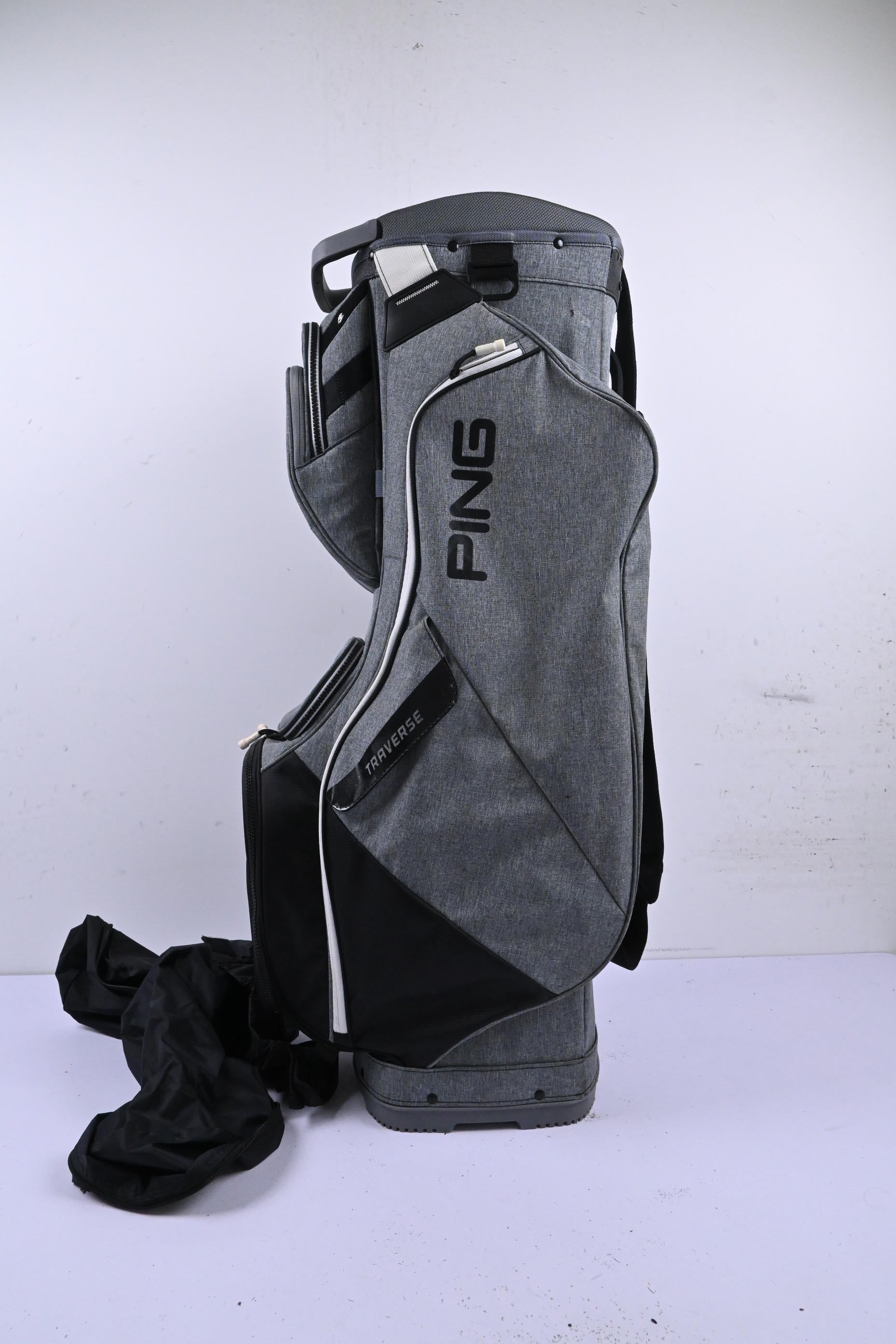 Ping Traverse Cart Bag / 14-Way Divider / Grey & Black