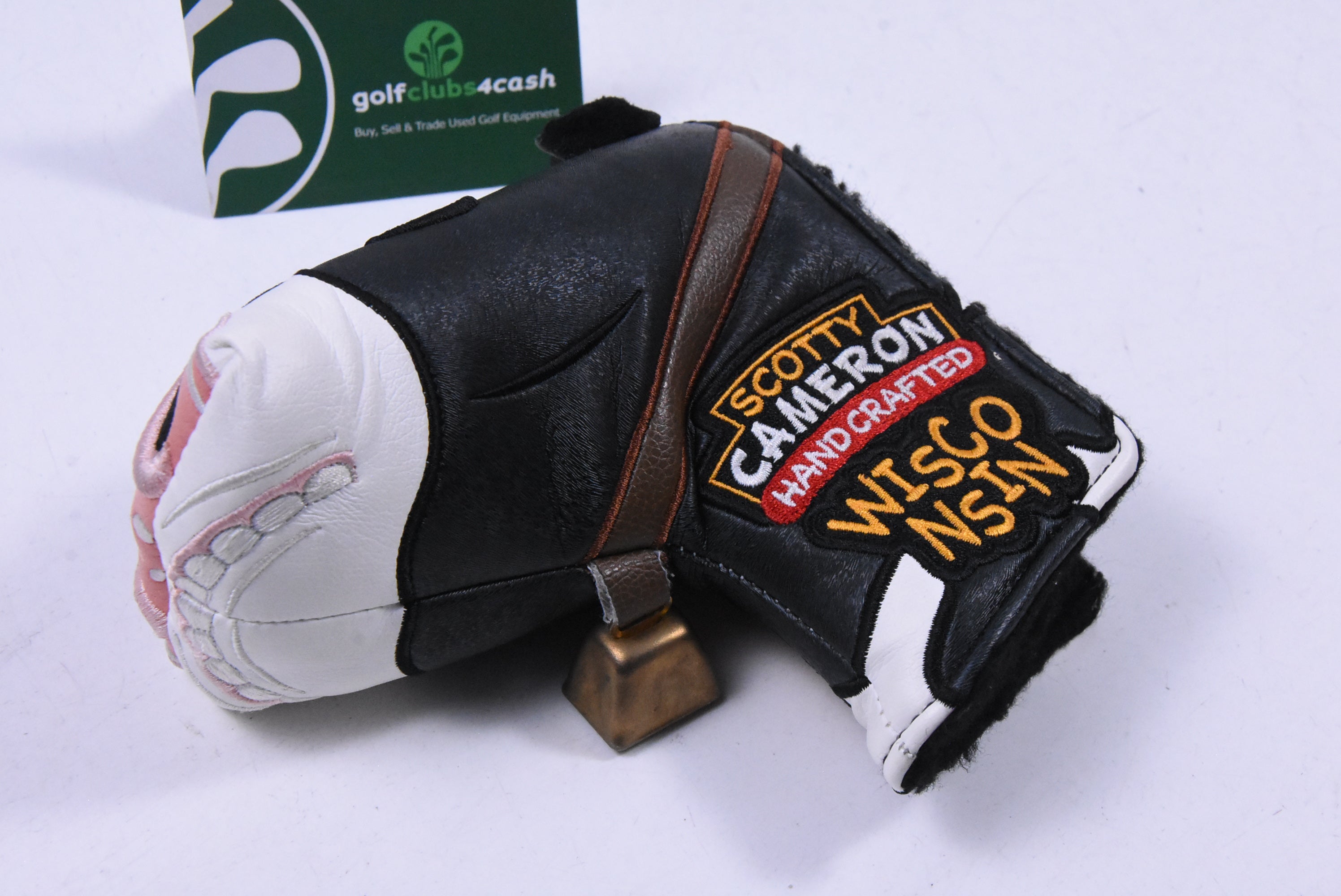 Scotty Cameron 2017 Cowcover Fine Milked Pudders Putter Cover / Mid-Mallet