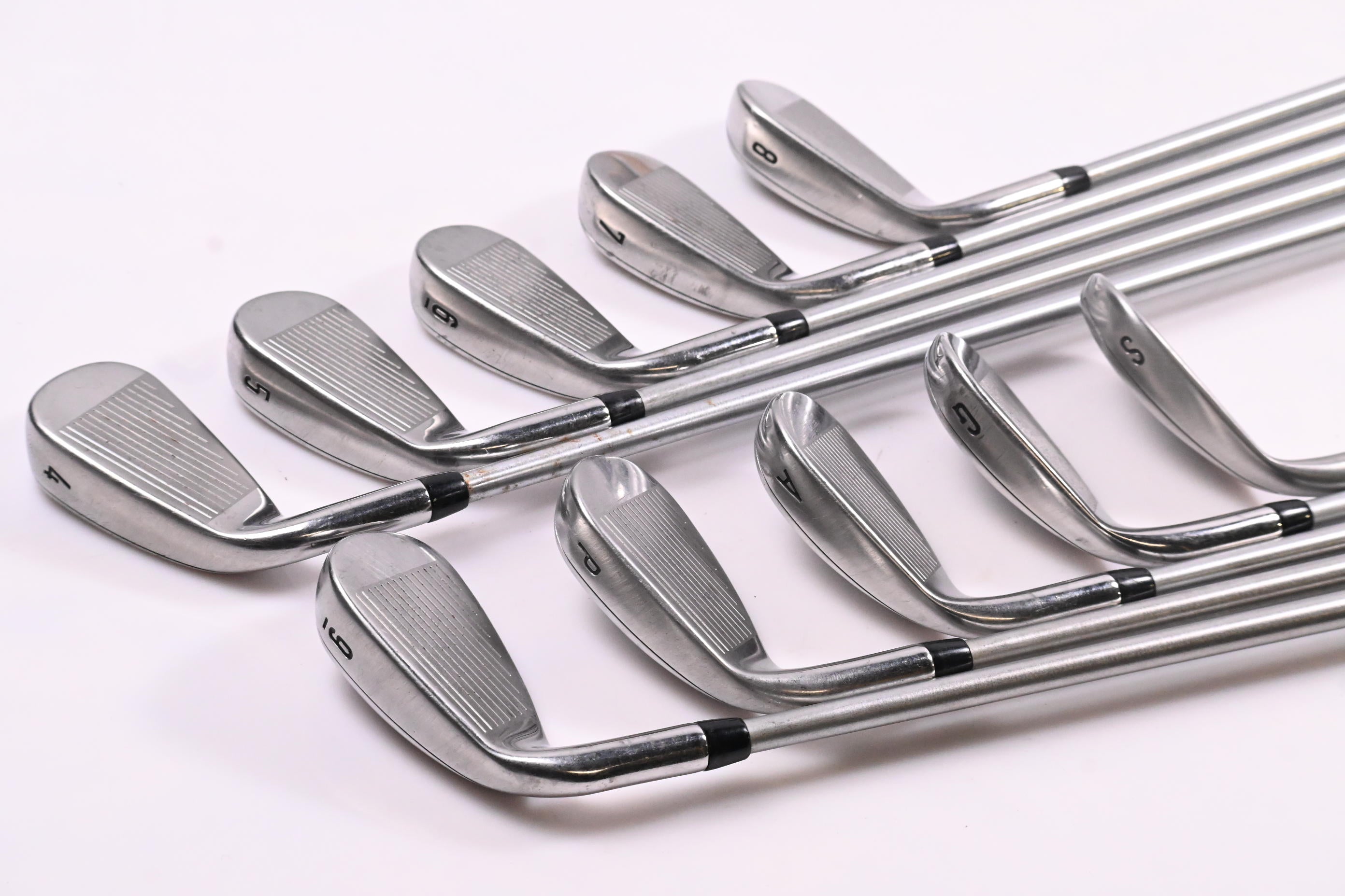 Callaway Mavrik Irons / 4-PW+AW+GW+SW / Stiff Flex KBS Tour C-Taper Lite 110