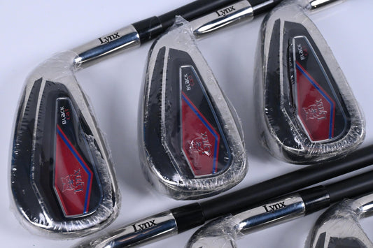Cleveland Launcher XL Irons / 5-PW+SW / Regular Flex Lynx Black Cat Shafts