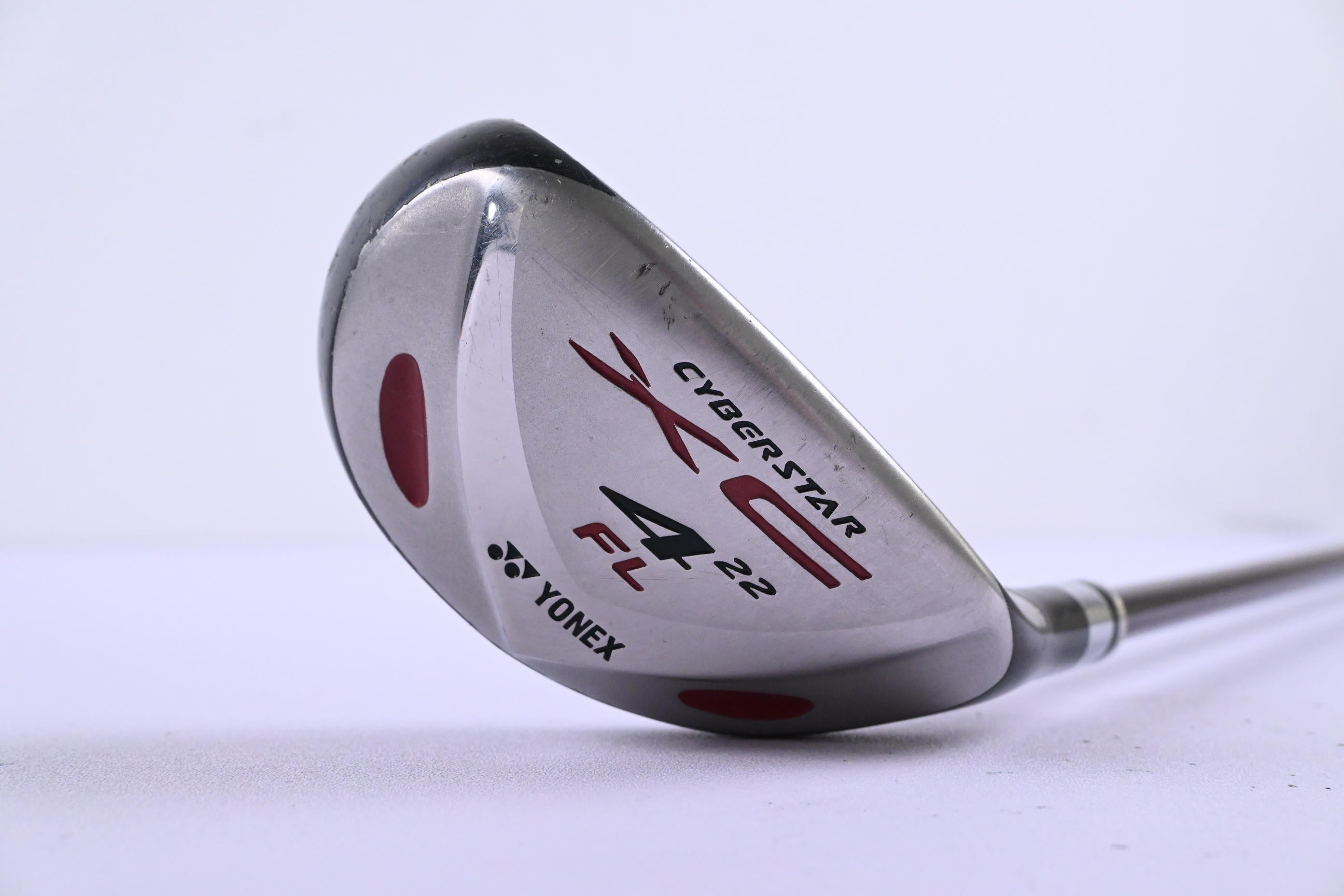 Ladies Yonex Cyberstar XC #4 Hybrid / 22 Degree / Ladies Flex Yonex HS 60 Shaft