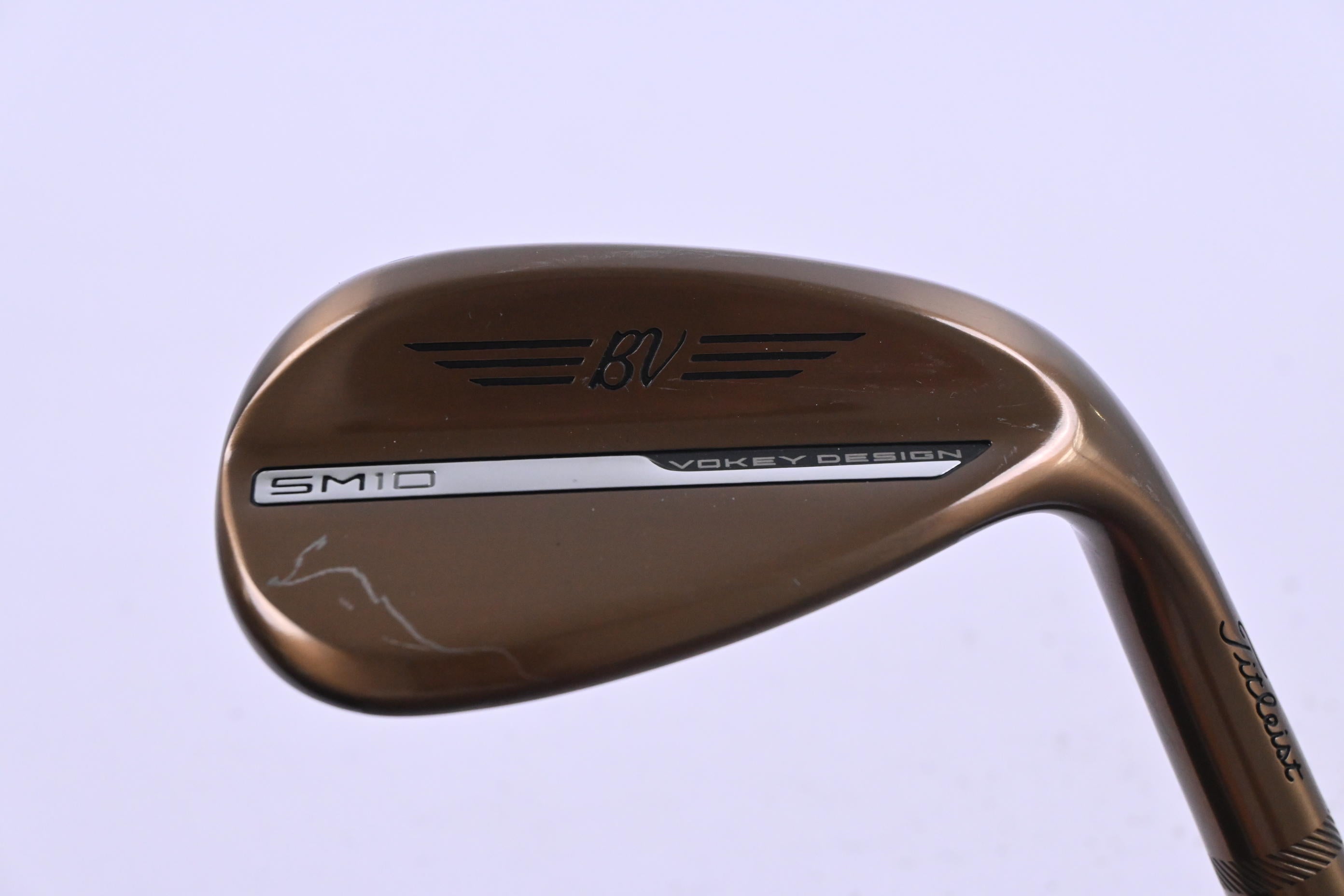 Titleist Vokey SM10 Oil Can Sand Wedge / 56 Degree / Stiff Flex AMT Black S300