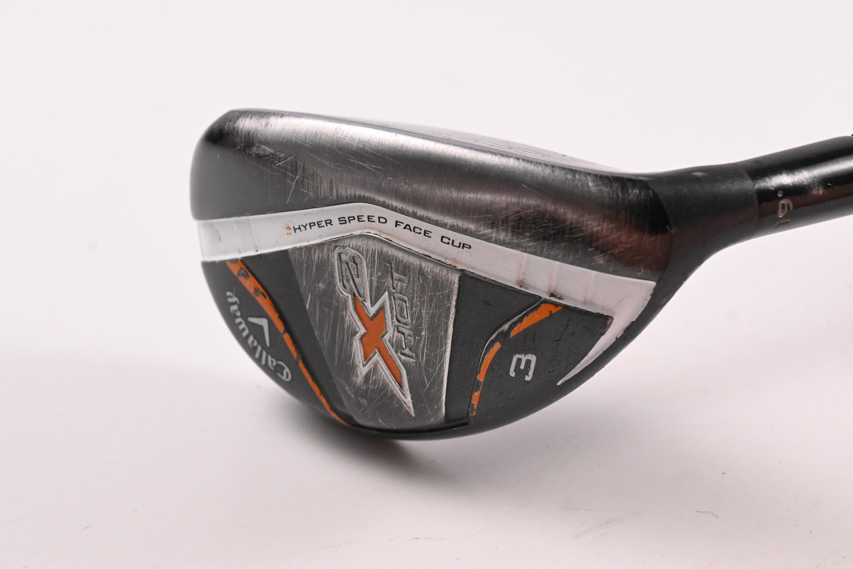 Callaway X2 Hot #3 Hybrid / 19 Degree / Regular Flex Aldila Rogue Tour Blue 60 Shaft