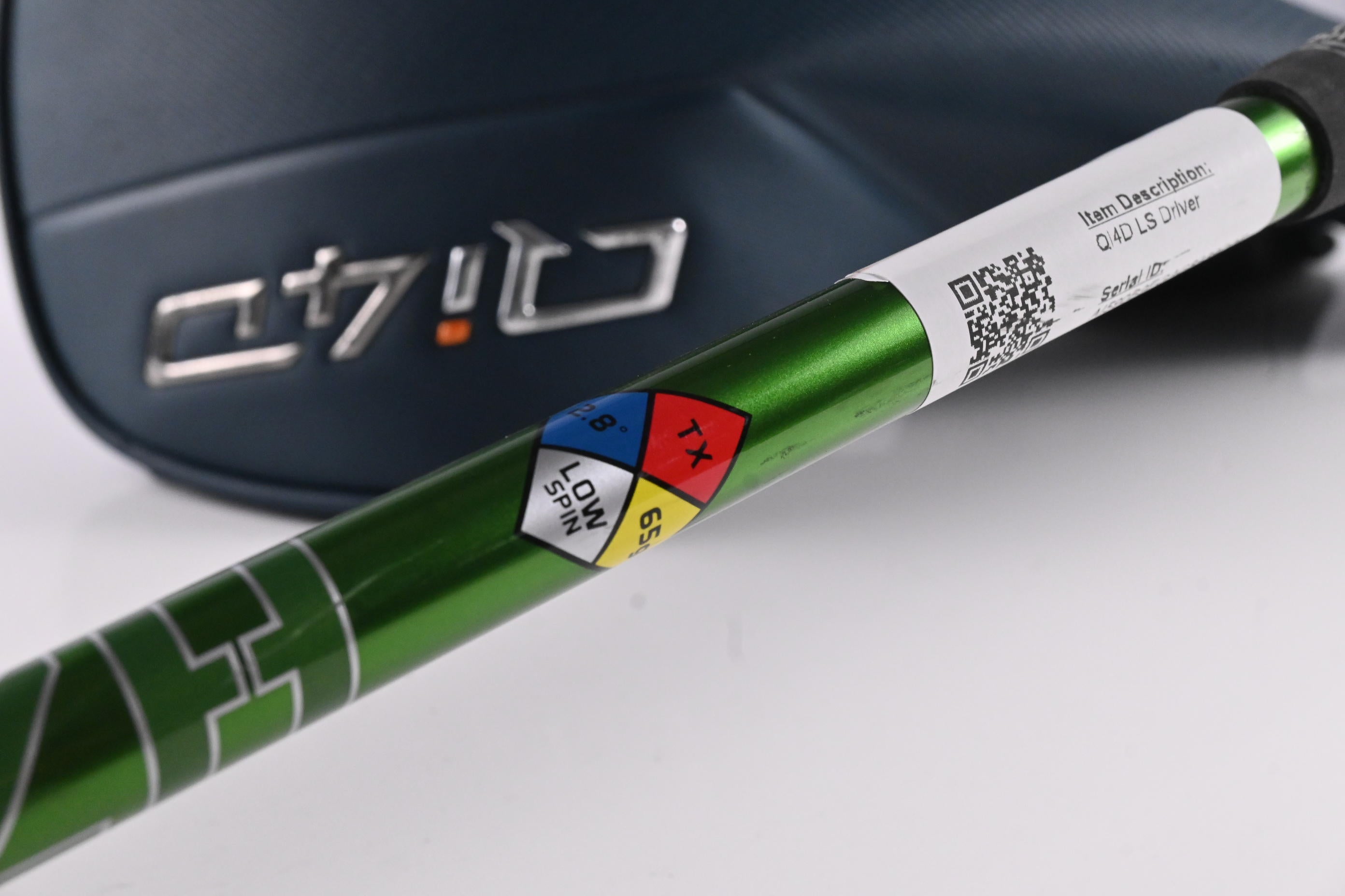 Taylormade Qi4D LS Driver / 9 Degree / TX-Flex HZRDUS Smoke Green RDX 65 Shaft
