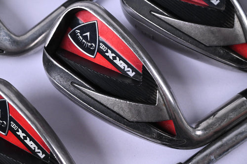 Left Hand Callaway RAZR X HL Irons / 5-PW+SW / Uniflex True Temper M-10 XP Shaft