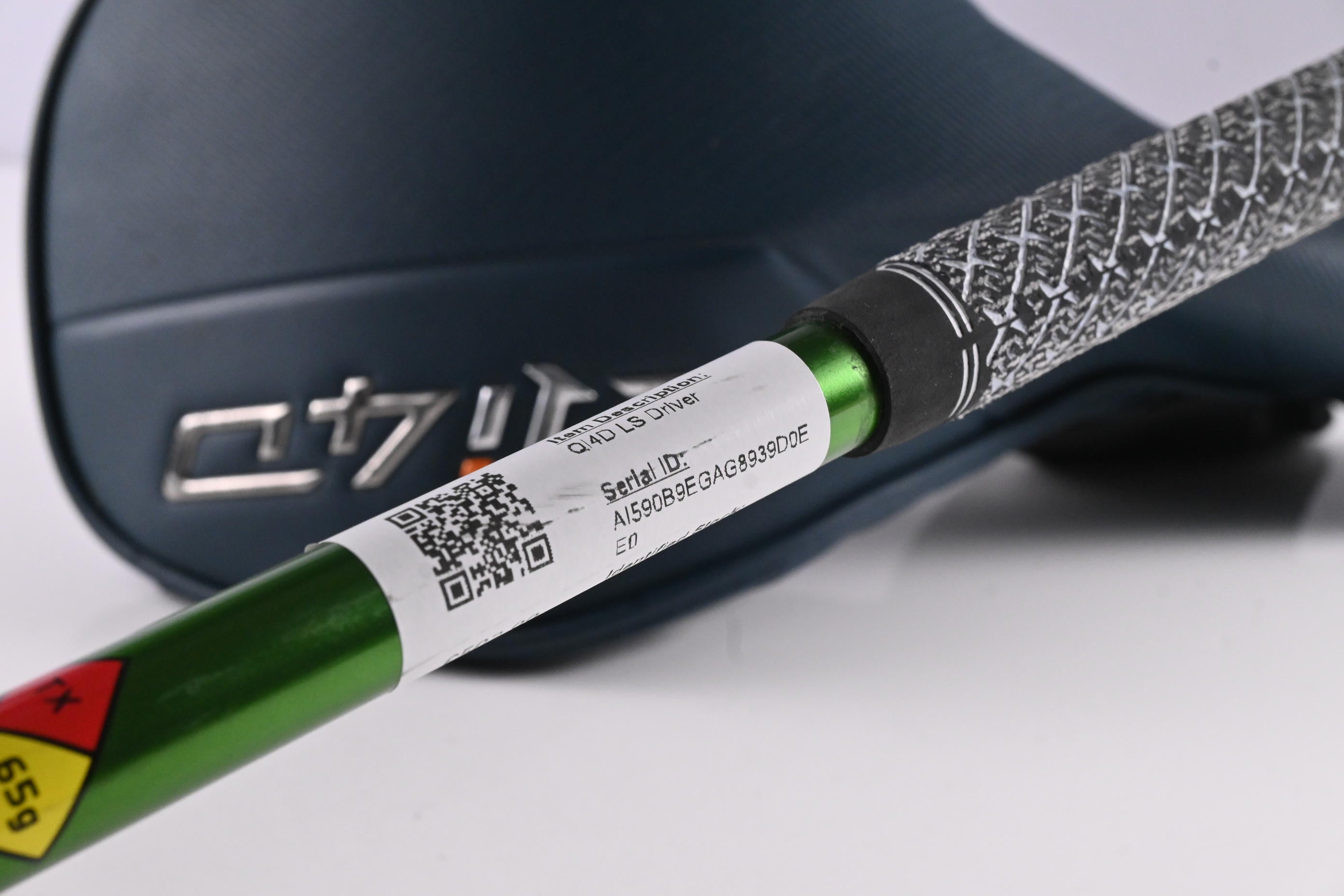 Taylormade Qi4D LS Driver / 9 Degree / TX-Flex HZRDUS Smoke Green RDX 65 Shaft