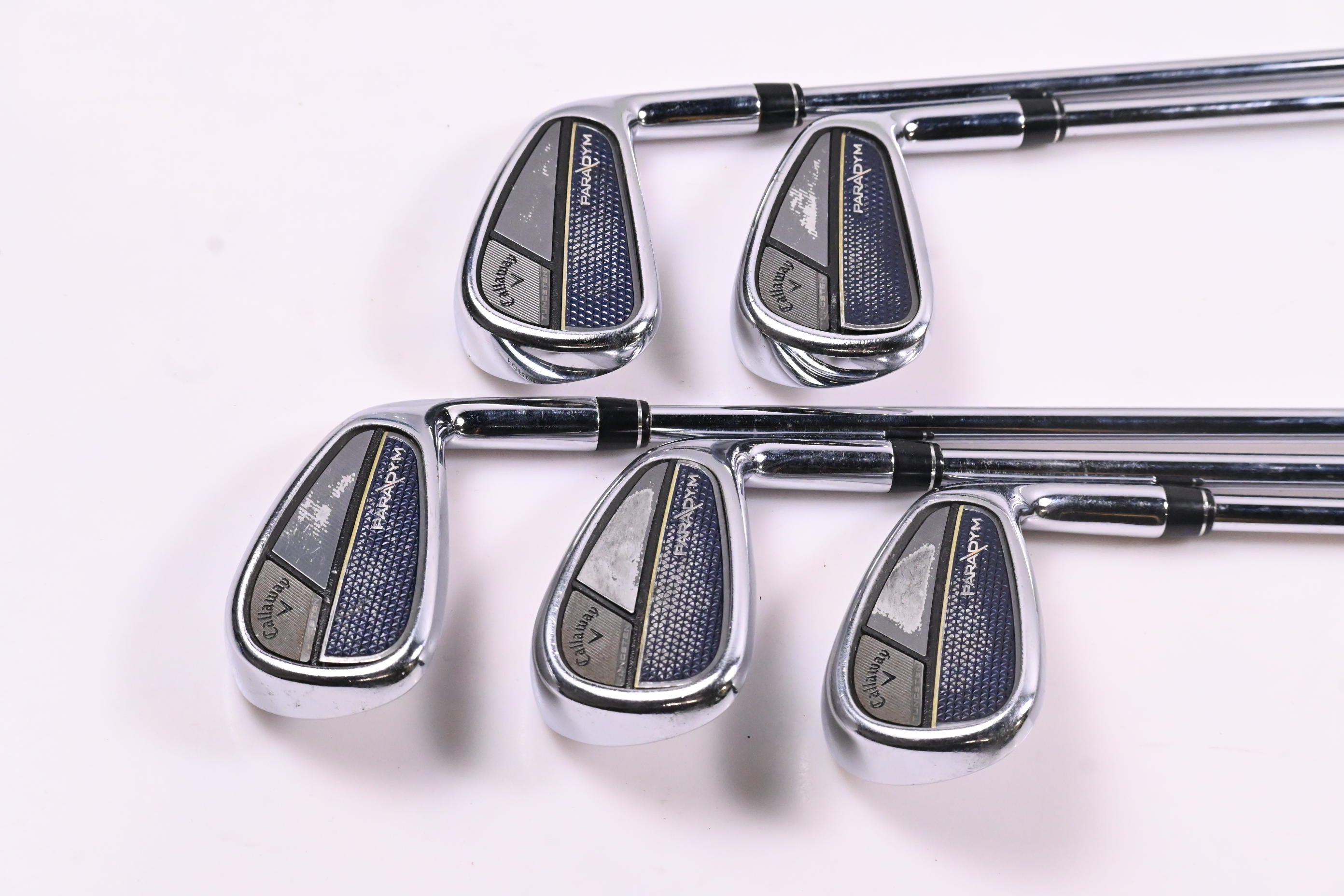 Callaway Paradym Irons / 6-PW / Regular Flex Elevate MPH 95 Shafts