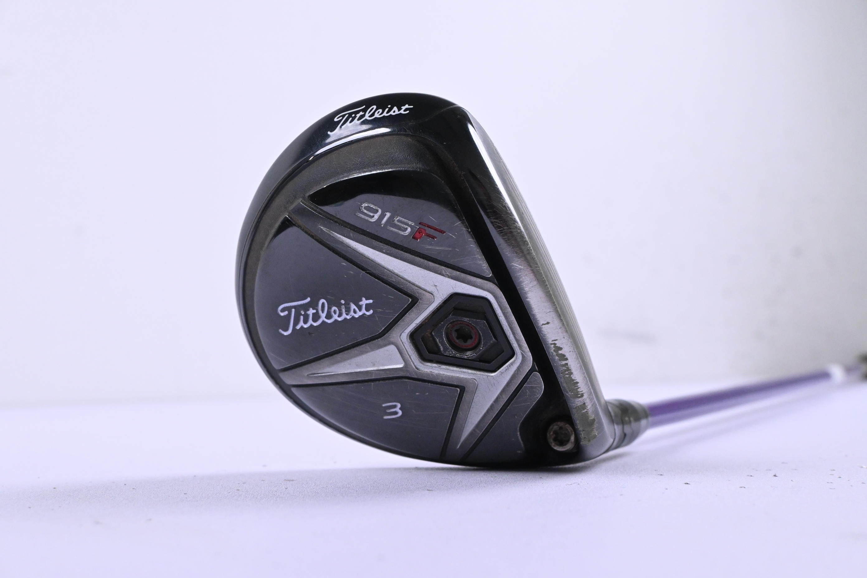 Titleist 915 F #3 Wood / 16.5 Degree / Stiff Flex Oban Kiyoshi Purple 75 Shaft