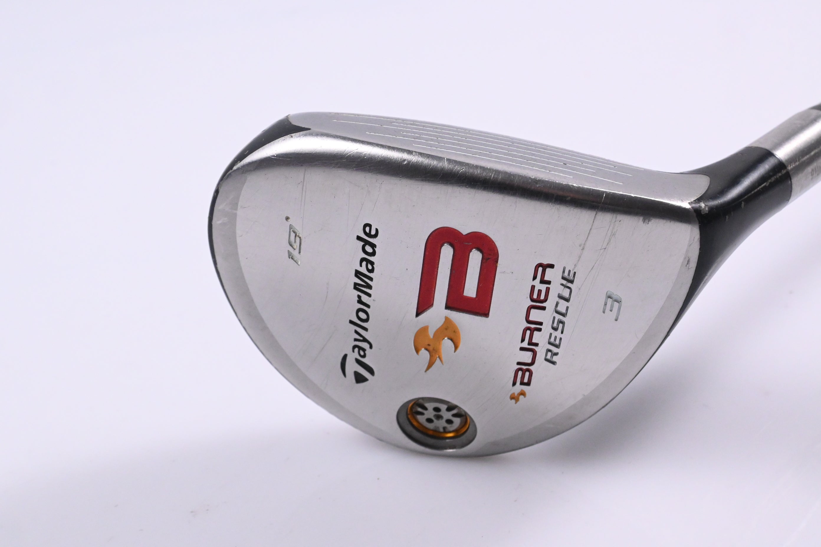 Taylormade Burner 2008 #3 Hybrid / 19 Degree / Regular Flex REAX 60 Shaft