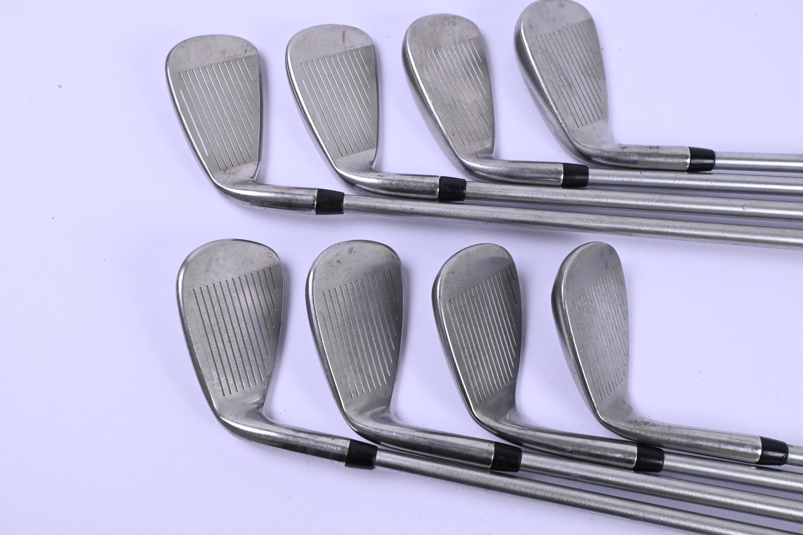 Cobra King F8 Irons / 5-PW+GW+SW / Regular Flex KBS Tour C-Taper 105 Shafts