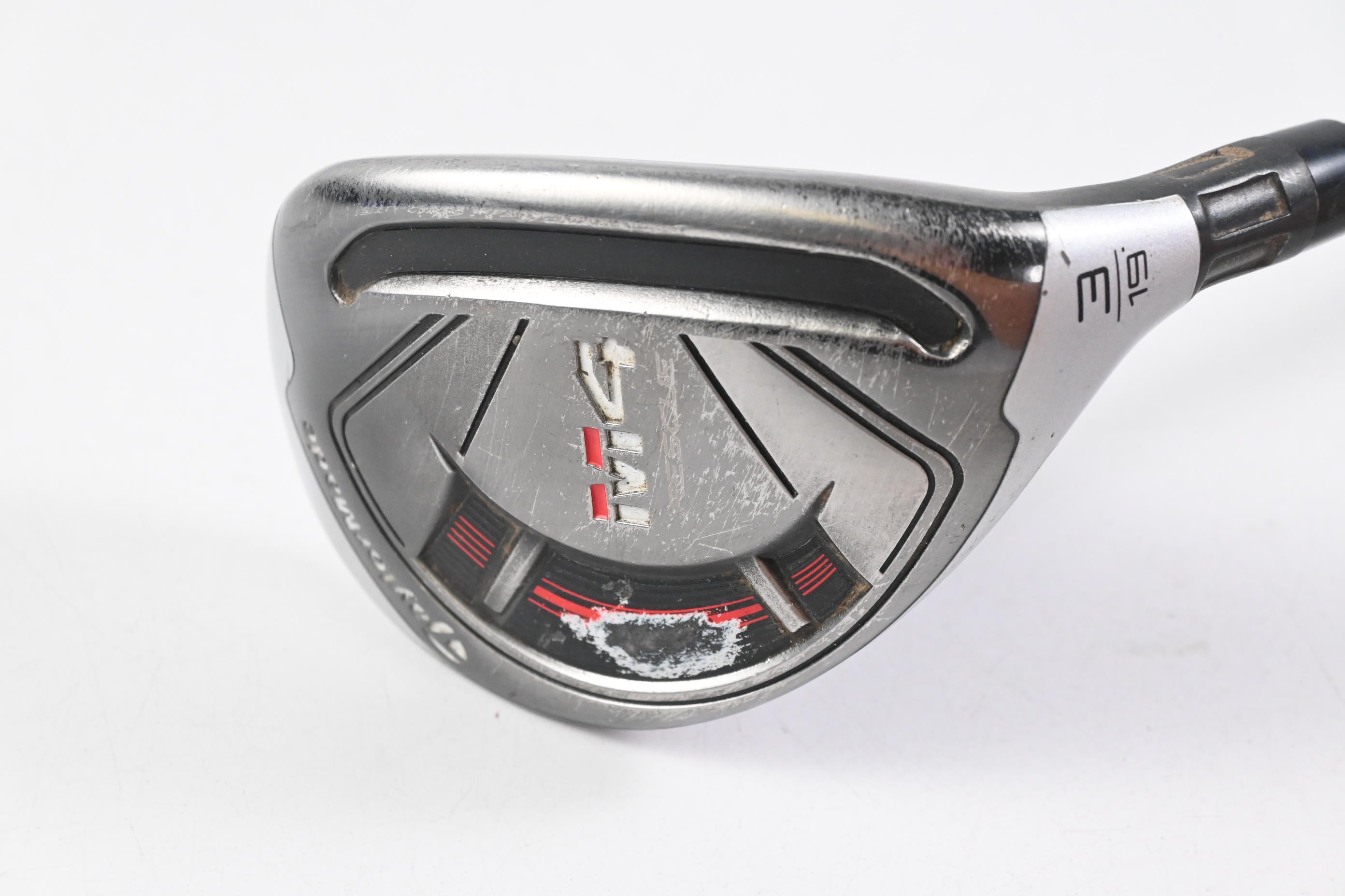 Taylormade M4 #3 Hybrid / 19 Degree / Stiff Flex Fujikura Atmos Red 7 Shaft