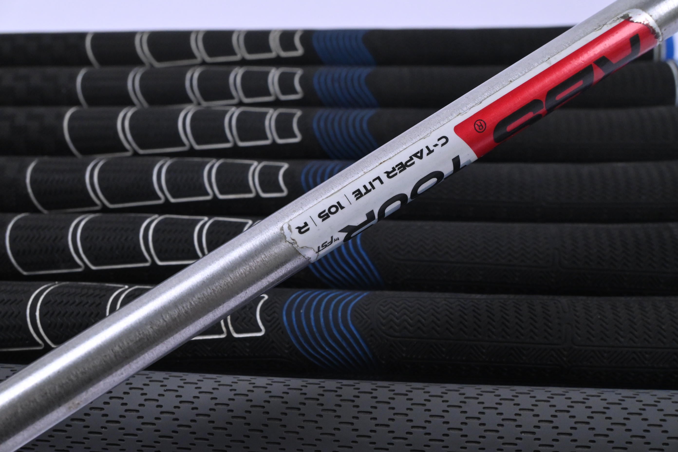 Cobra King F8 Irons / 5-PW+GW+SW / Regular Flex KBS Tour C-Taper 105 Shafts
