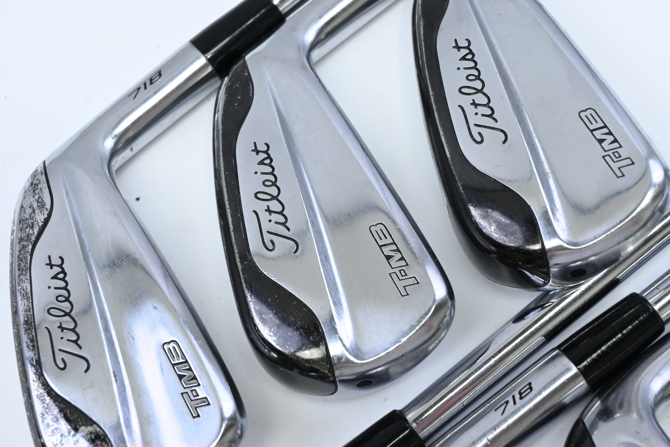 Titleist 718 T-MB Irons / 4-PW / Stiff Flex Dynamic Gold AMT S200 Shafts