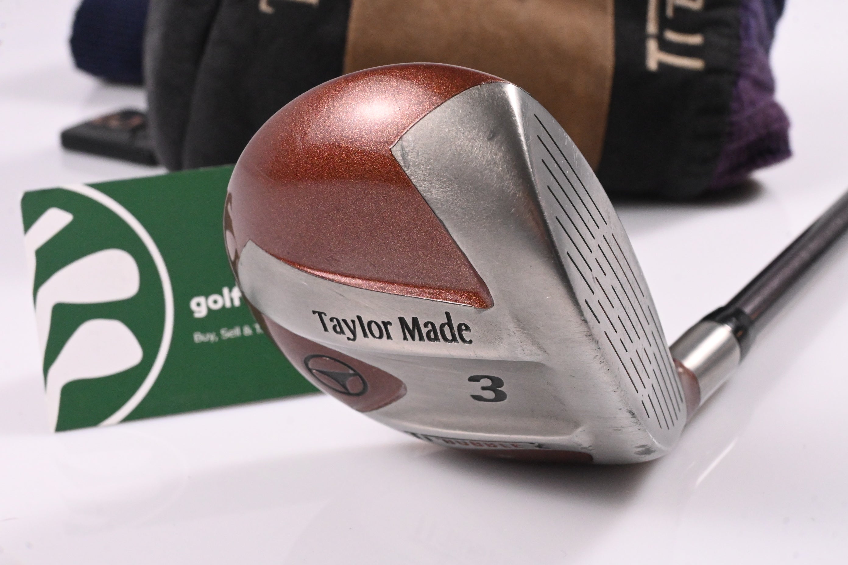 Taylormade Ti Bubble 2 #3 Wood / 15 Degree / Stiff Flex Bubble 2 90 Shaft