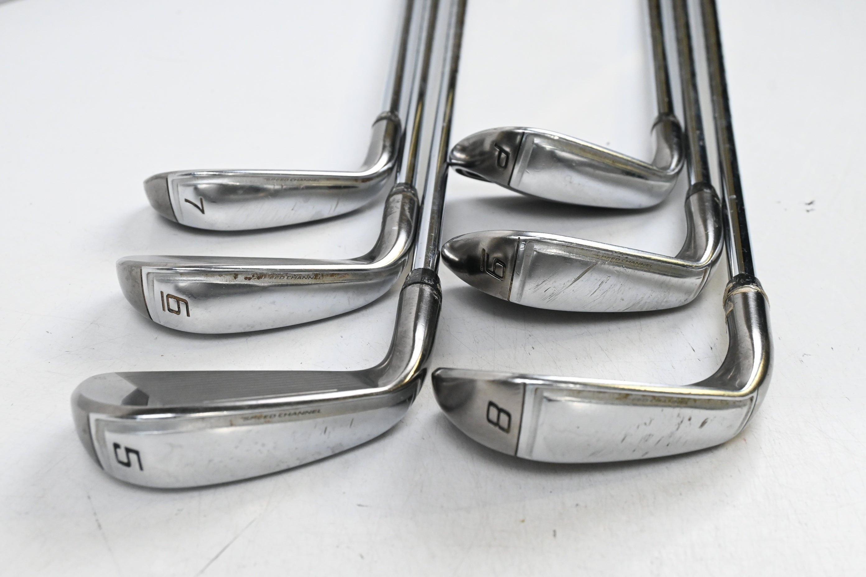 Cobra King F6 Irons / 5-PW / Regular Flex Cobra King F7 Shafts