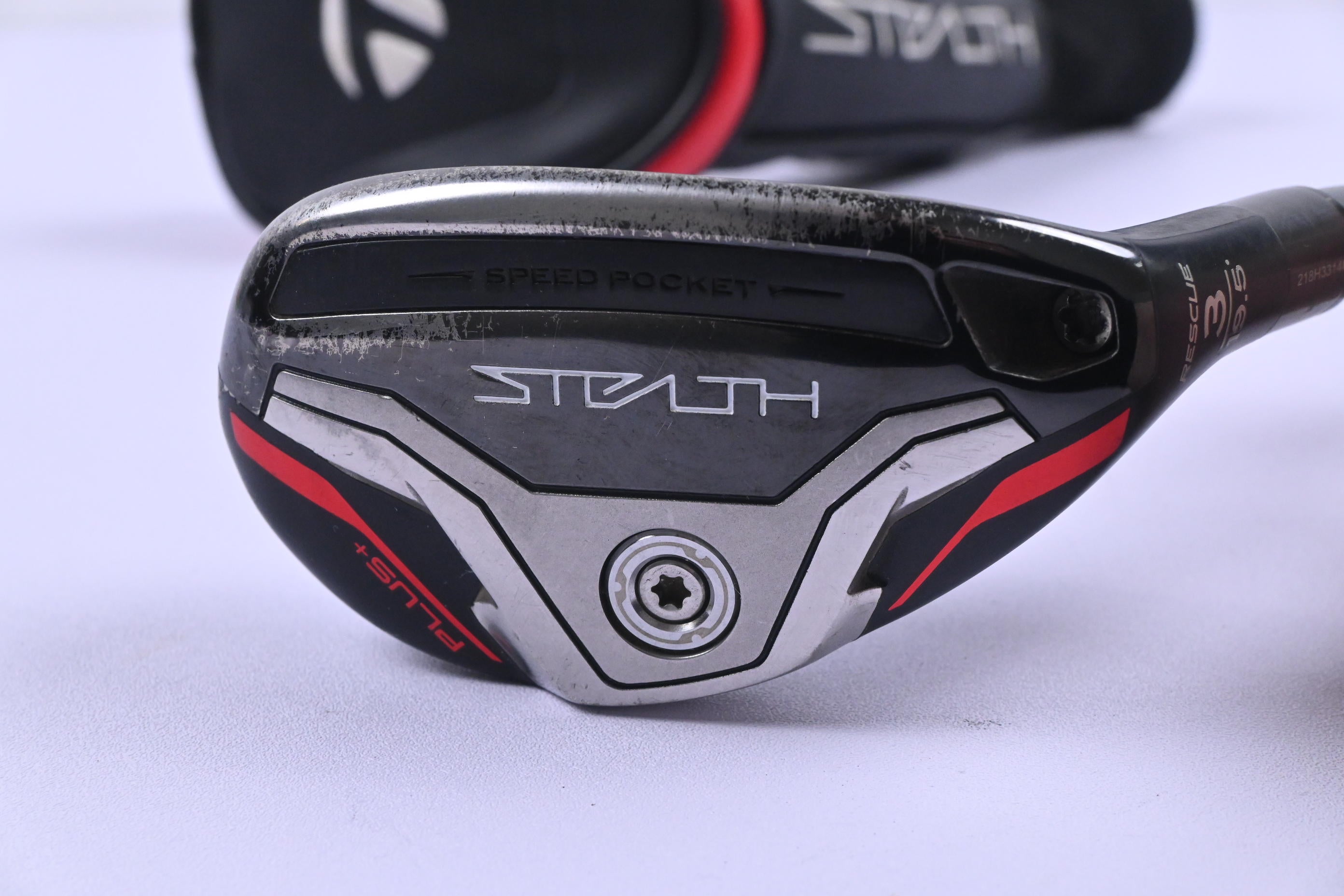 Taylormade Stealth Plus #3 Hybrid / 19.5 Degree / Stiff Flex HZRDUS Smoke RDX