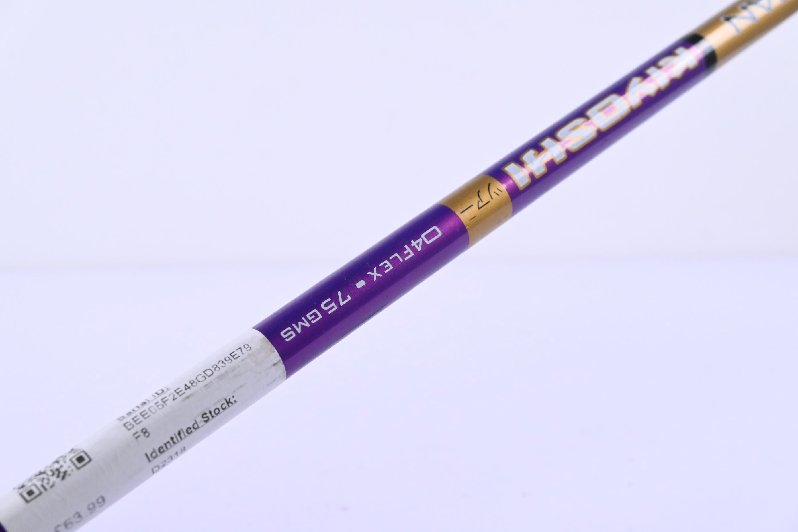 Titleist 915 F #3 Wood / 16.5 Degree / Stiff Flex Oban Kiyoshi Purple 75 Shaft