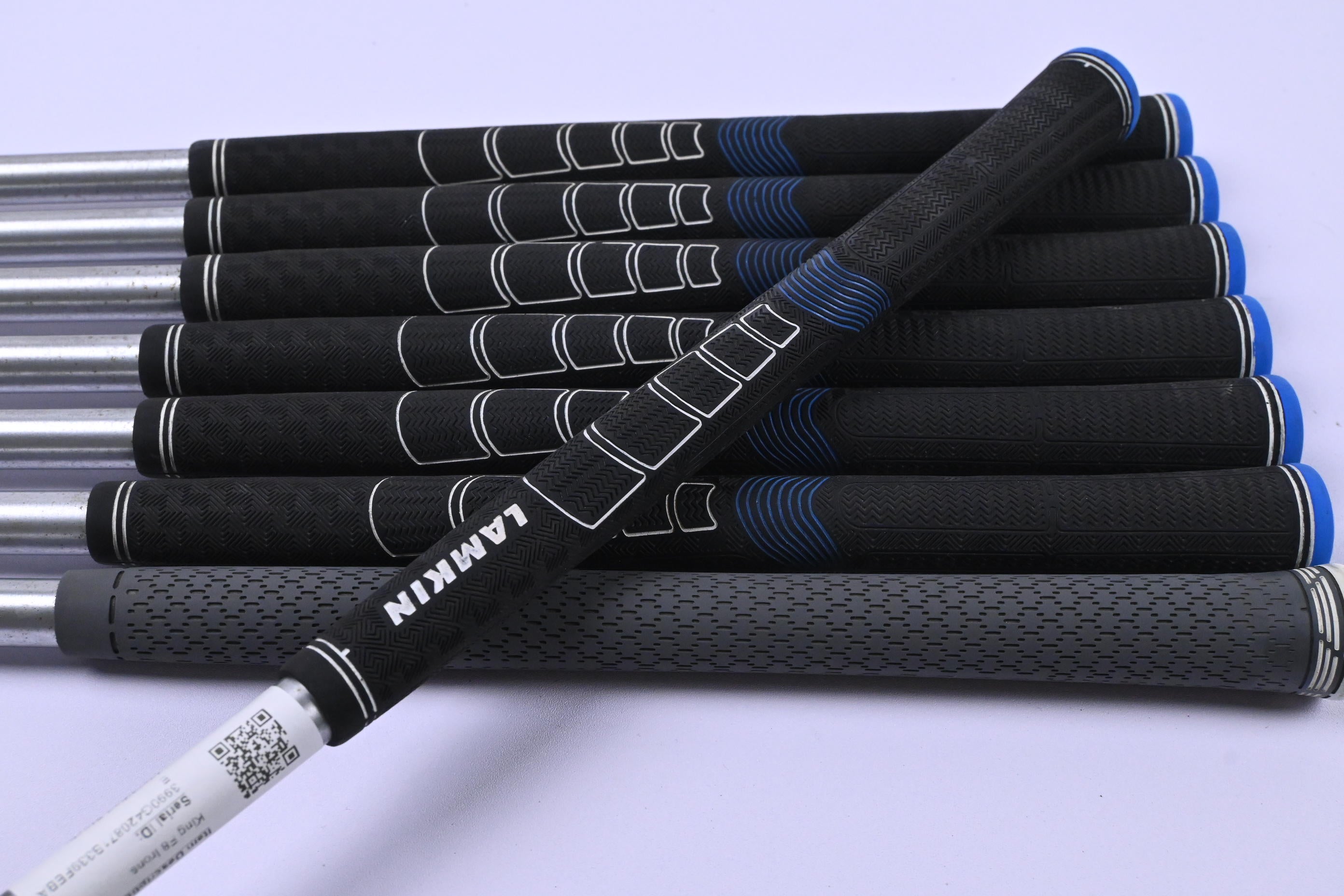 Cobra King F8 Irons / 5-PW+GW+SW / Regular Flex KBS Tour C-Taper 105 Shafts