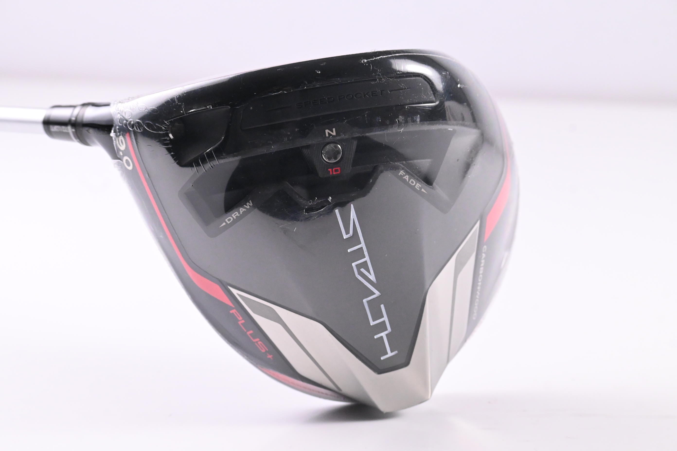 Left Hand Taylormade Stealth Plus Driver / 9 Degree / Stiff Flex Aldila Ascent