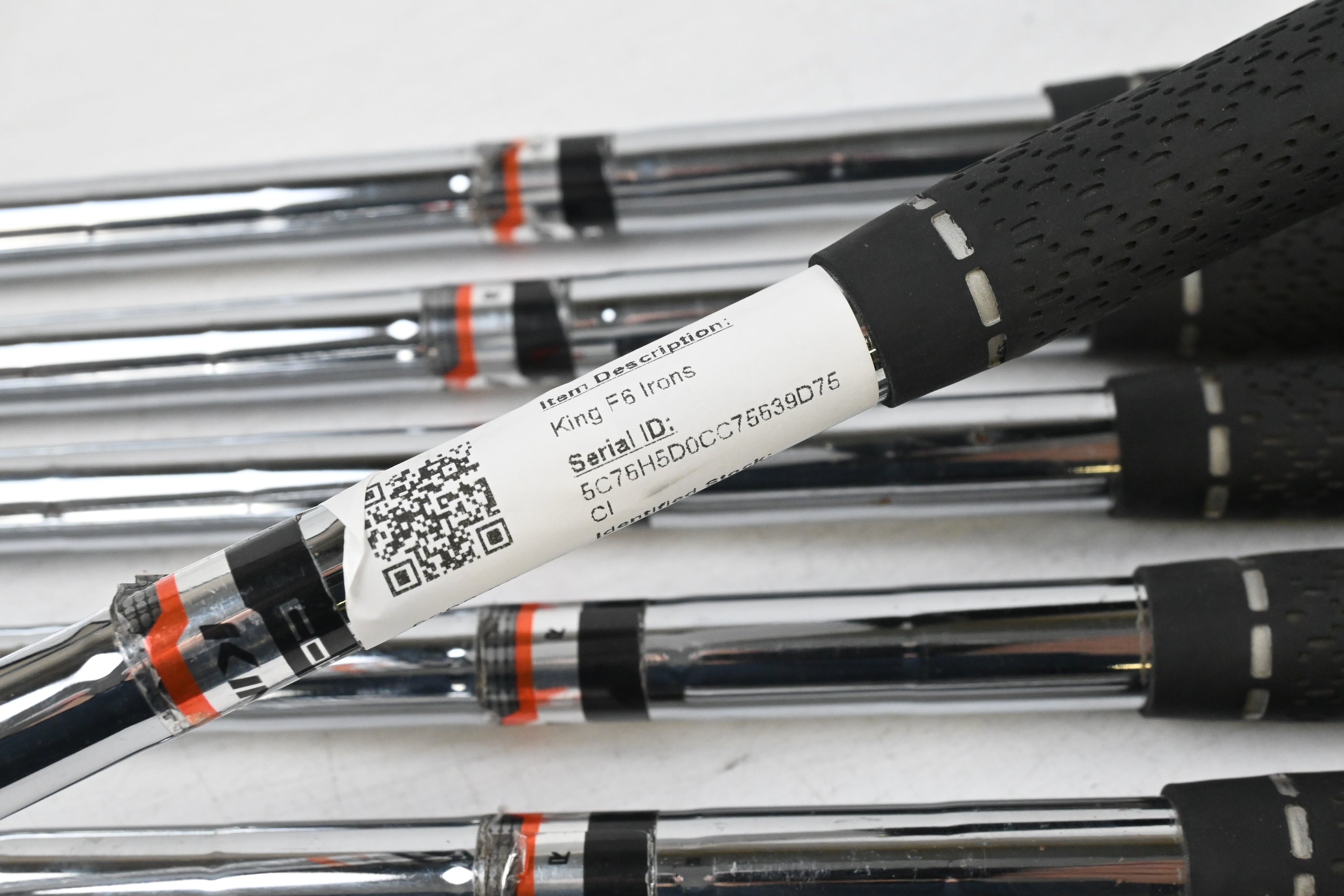 Cobra King F6 Irons / 5-PW / Regular Flex Cobra King F7 Shafts