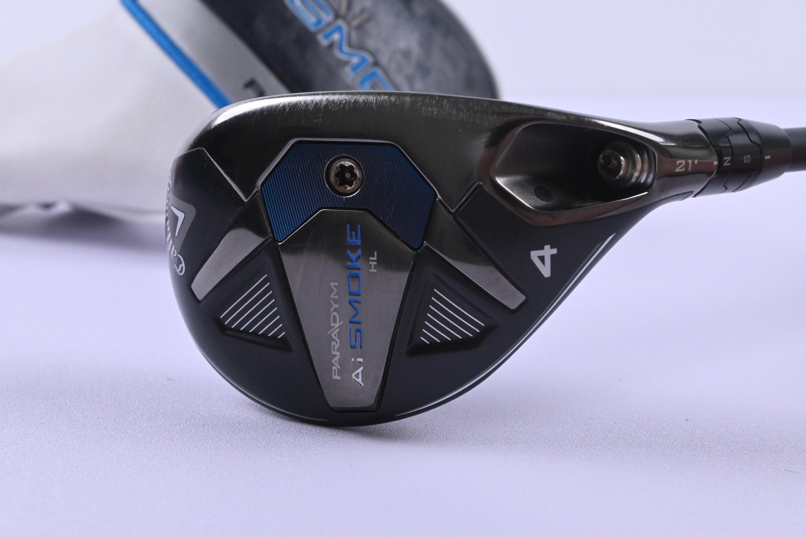 Callaway Paradym Ai Smoke HL #4 Hybrid / 21 Degree / Senior Flex Cypher 2.0 50