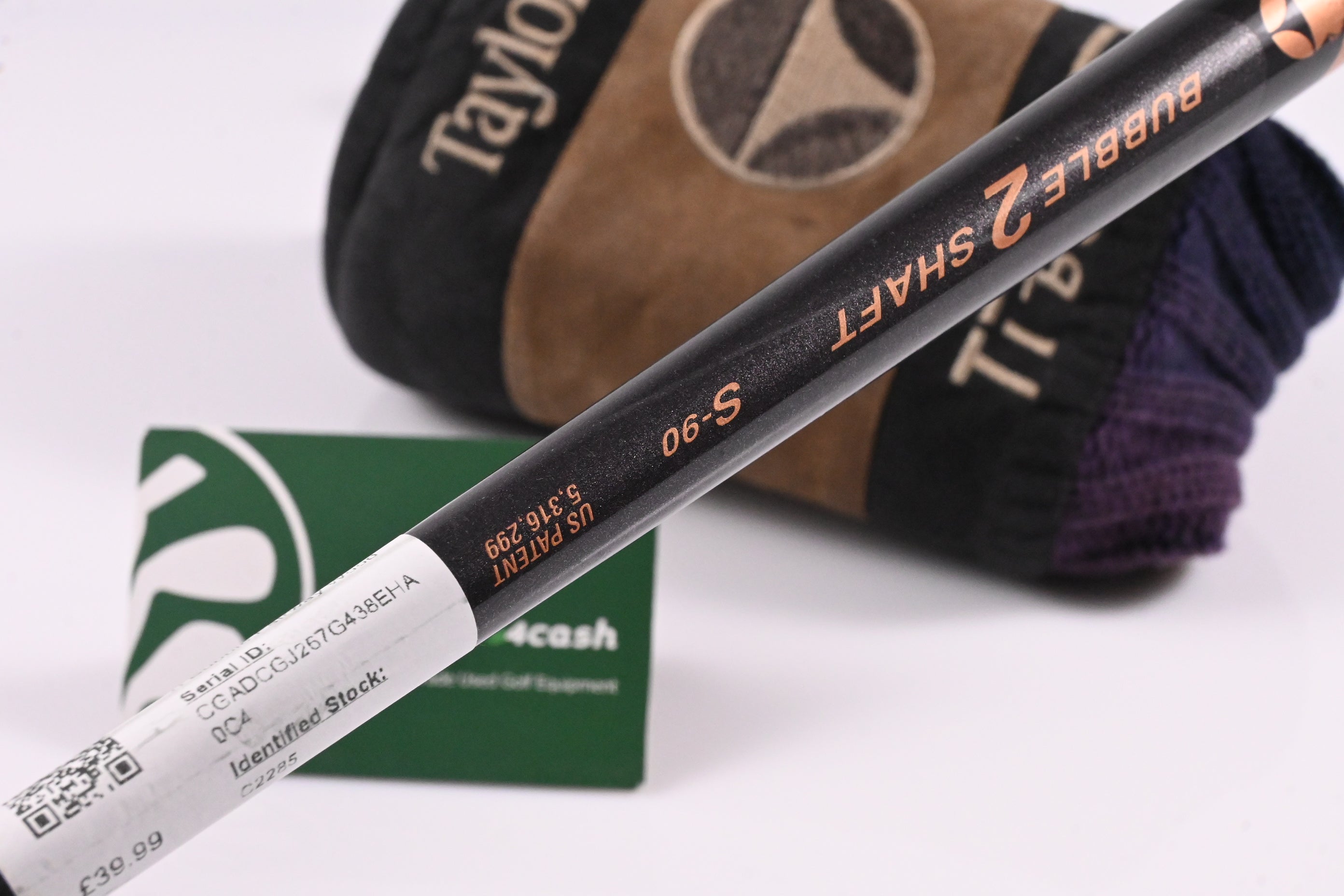 Taylormade Ti Bubble 2 #3 Wood / 15 Degree / Stiff Flex Bubble 2 90 Shaft