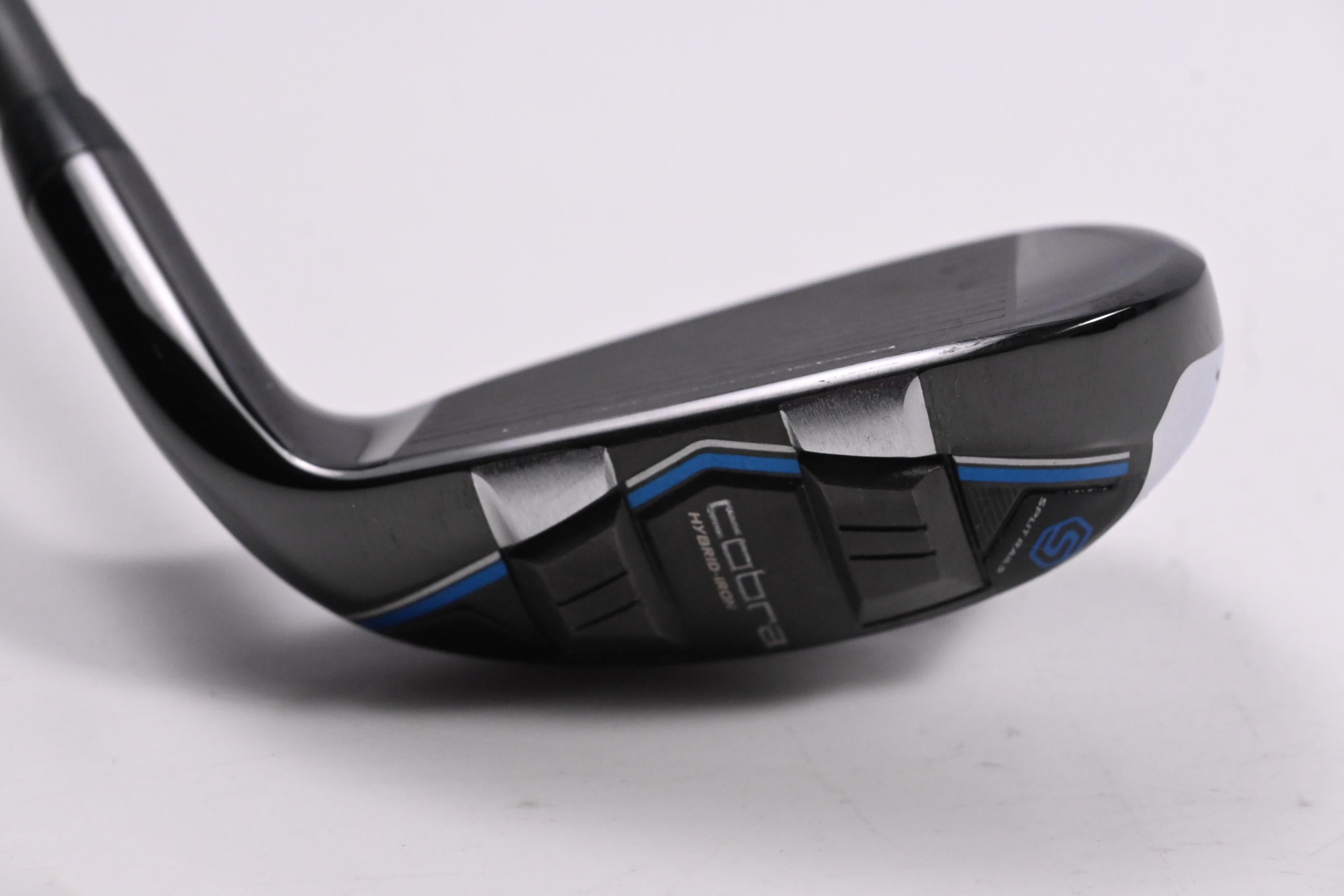 Left Hand Cobra T-Rail Hybrid Combo #9 Iron / Senior Flex Cobra Ultralite 45
