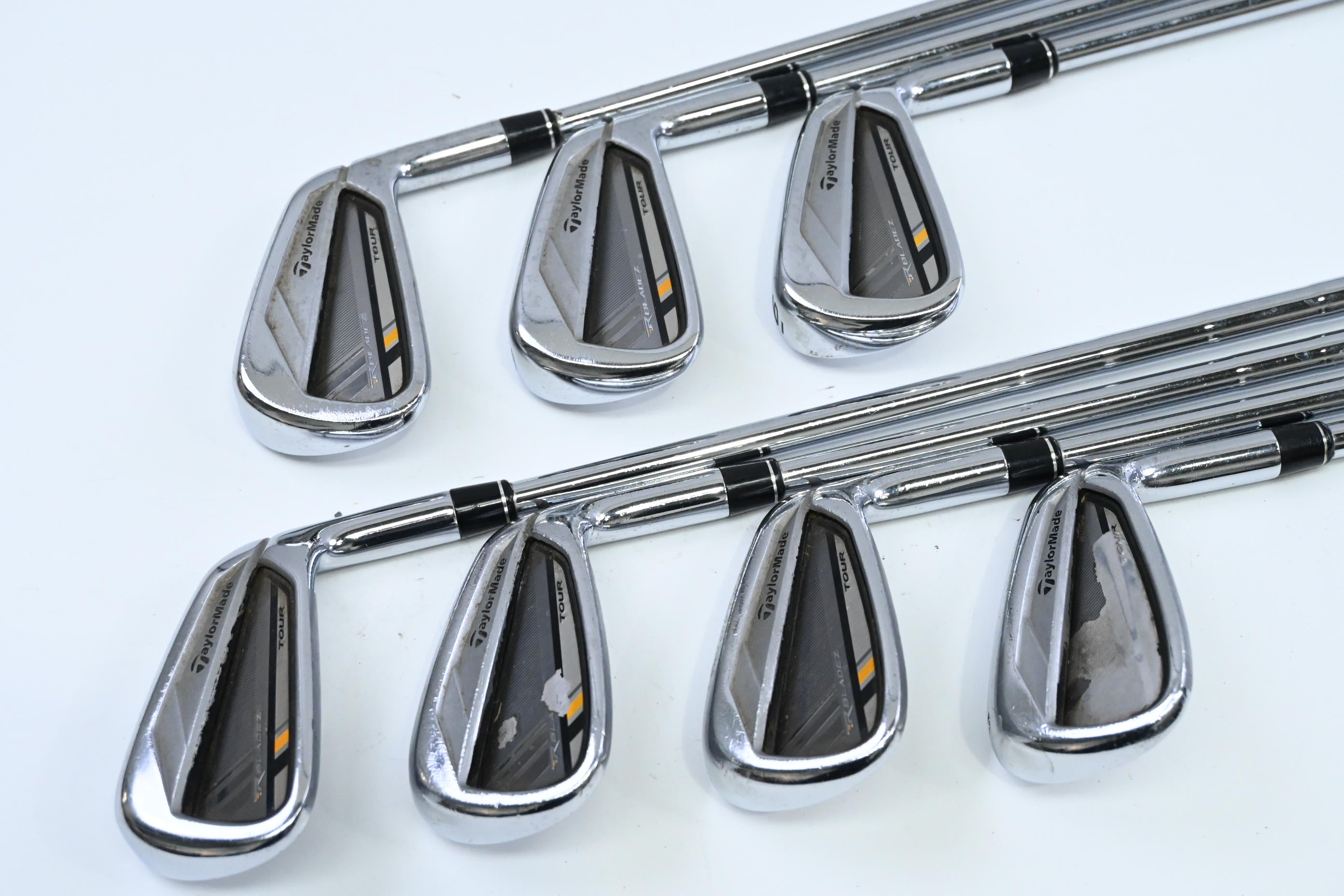Taylormade Rocketbladez Tour Irons / 4-PW / Stiff Flex KBS Tour Shafts